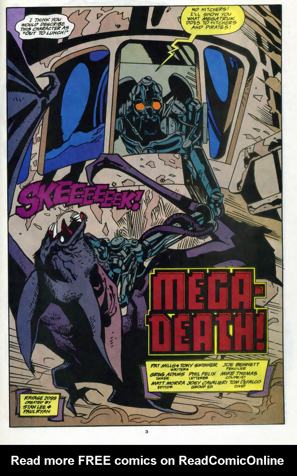 Read online Ravage 2099 comic -  Issue #26 - 5