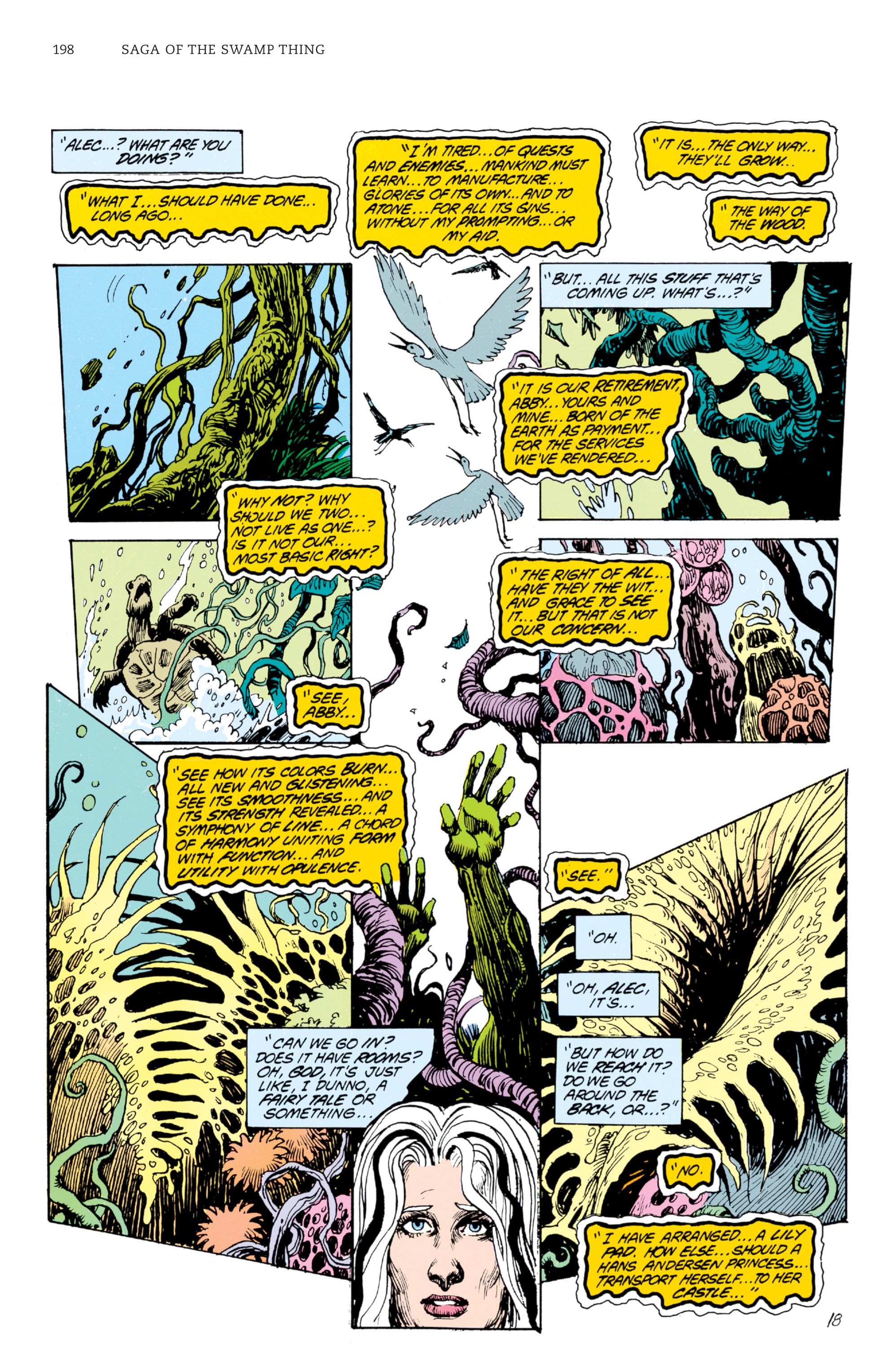 Read online Saga of the Swamp Thing comic -  Issue # TPB 6 (Part 2) - 87