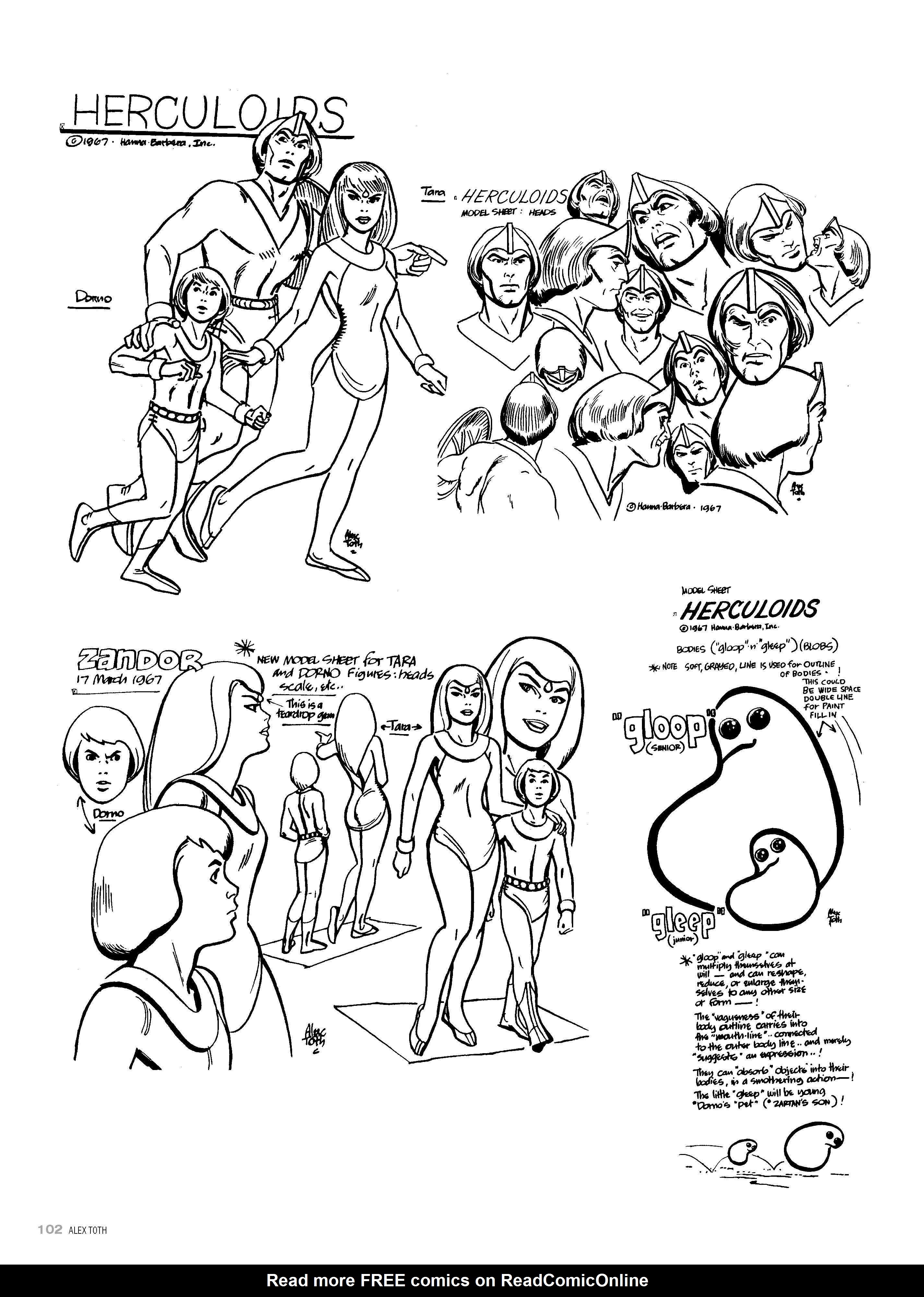 Read online Genius, Animated: The Cartoon Art of Alex Toth comic -  Issue # TPB (Part 2) - 4