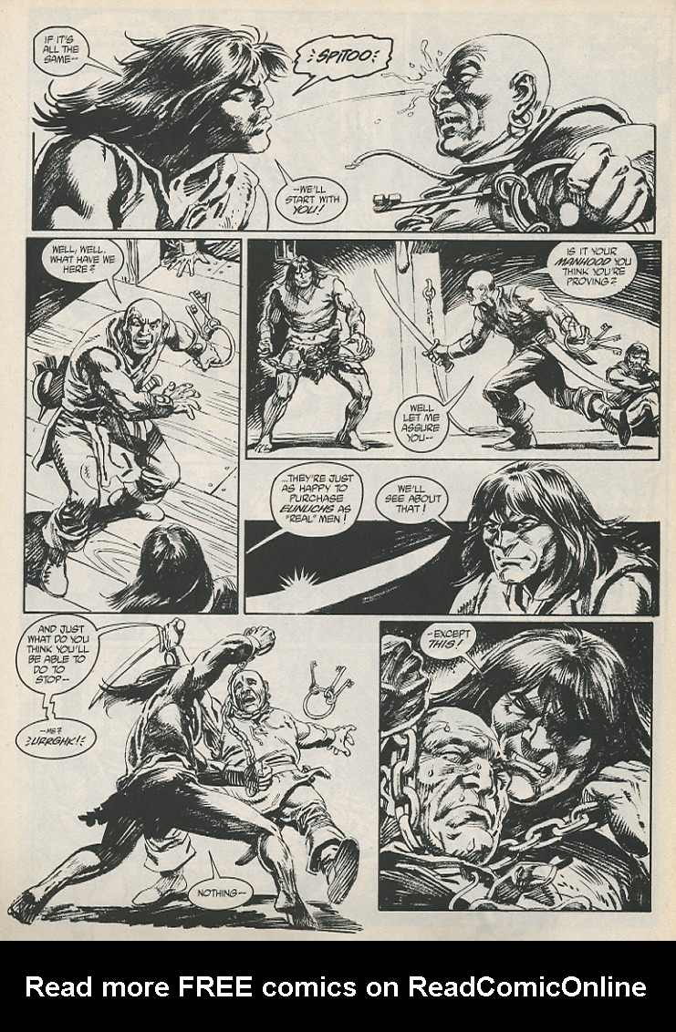 Read online The Savage Sword Of Conan comic -  Issue #189 - 6