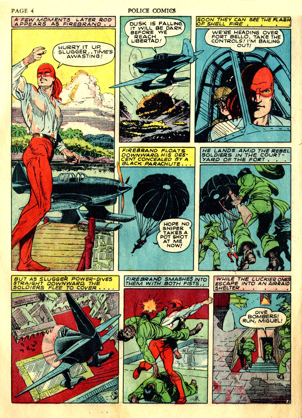 Read online Police Comics comic -  Issue #2 - 7