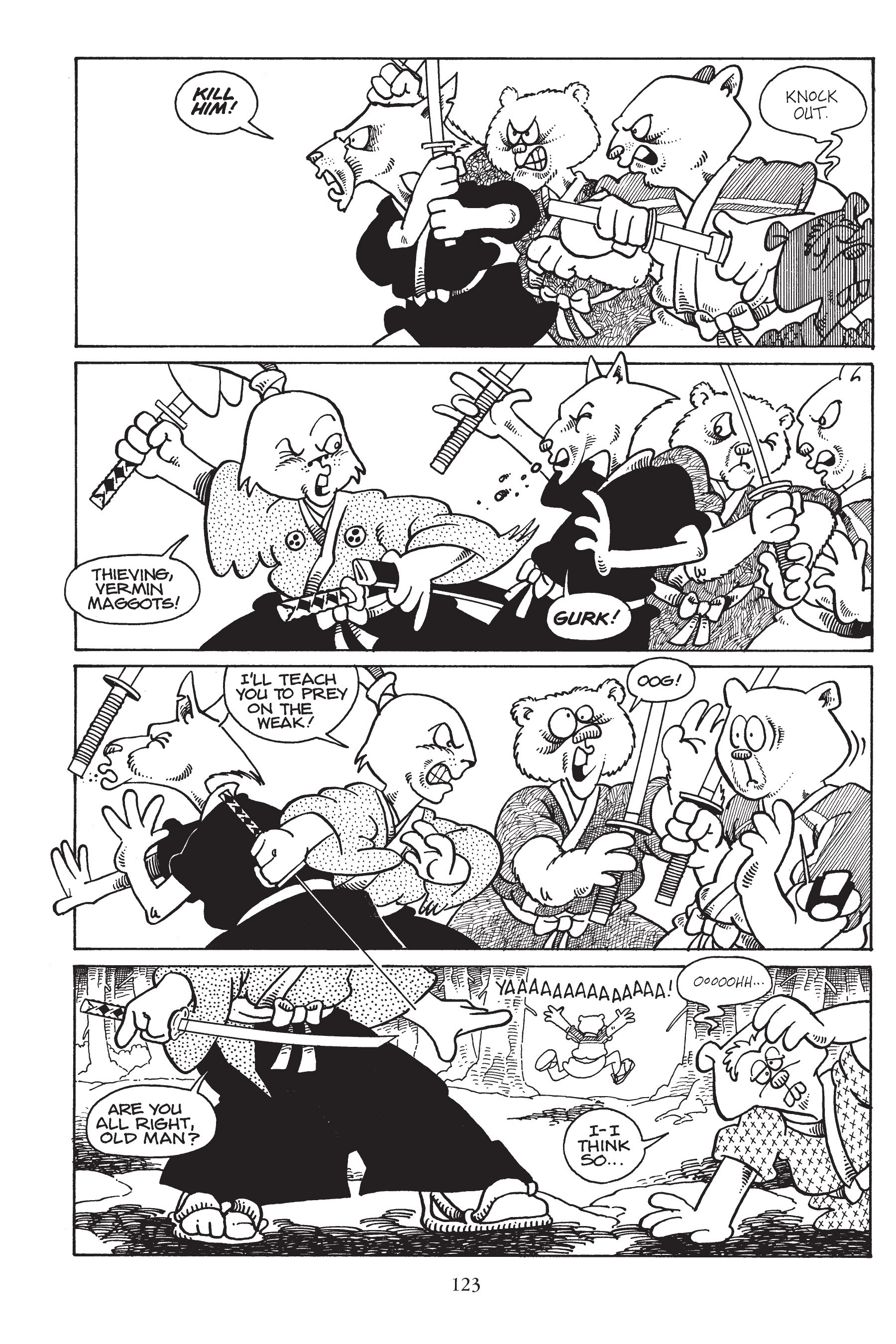 Read online Usagi Yojimbo (1987) comic -  Issue # _TPB 2 - 123
