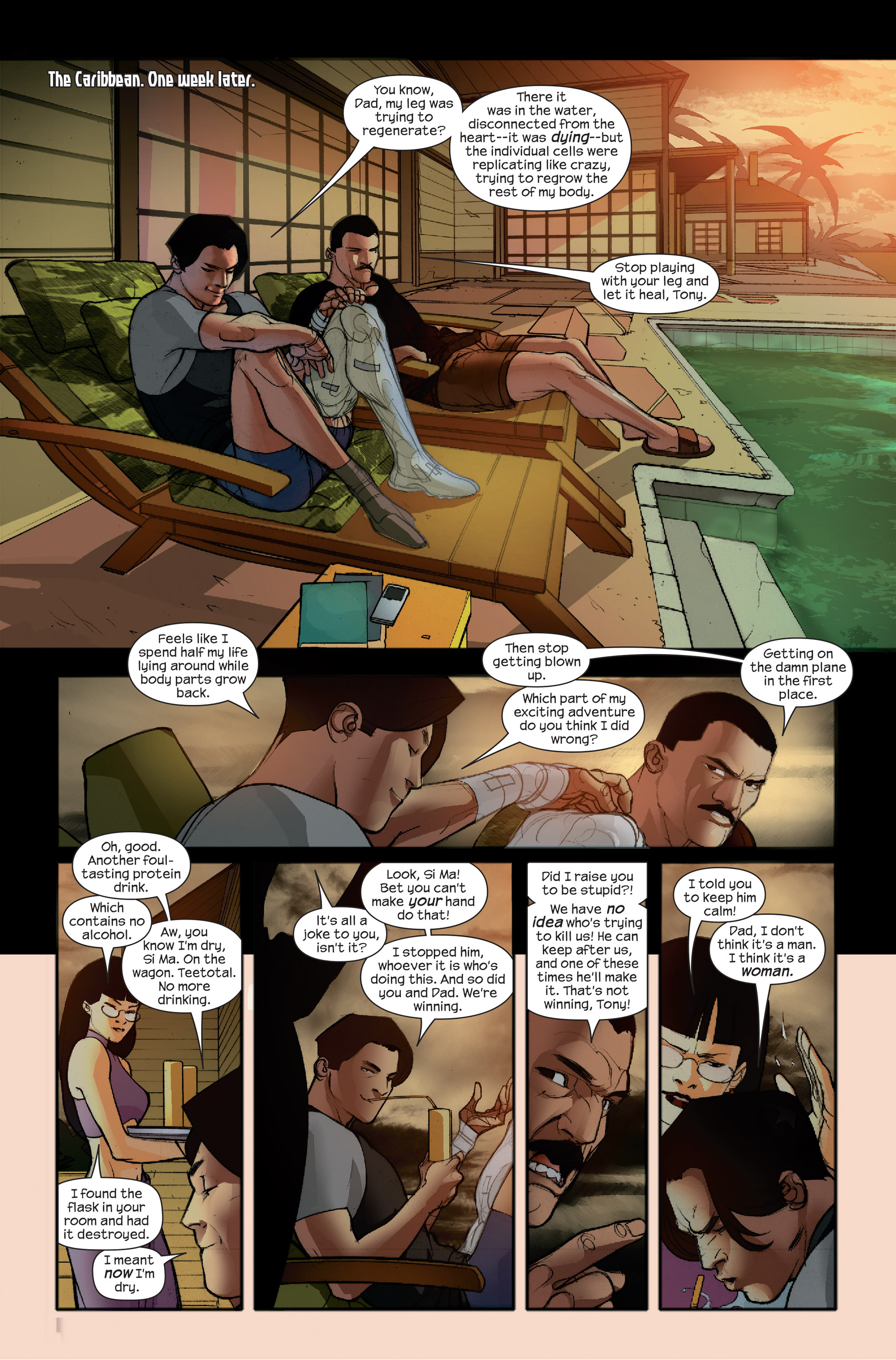 Read online Ultimate Iron Man II comic -  Issue #4 - 22