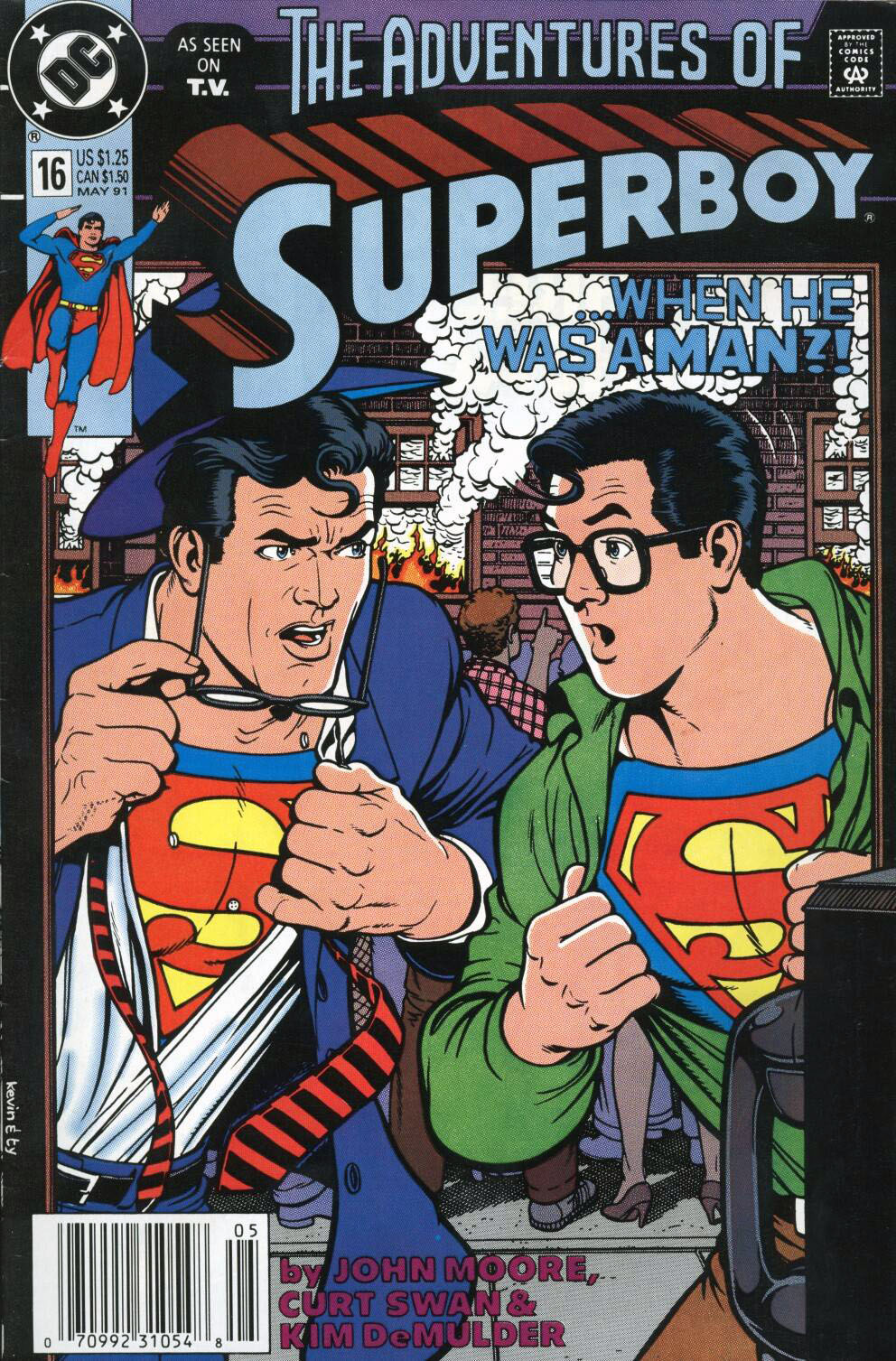 Read online Superboy (1990) comic -  Issue #16 - 1