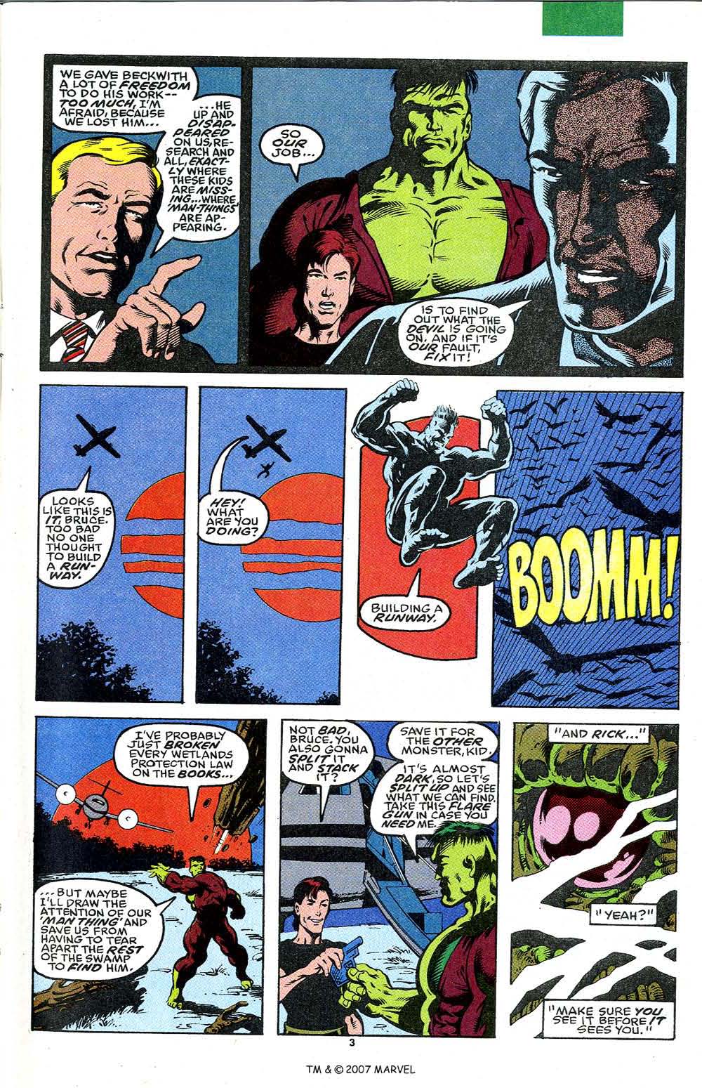 Read online The Incredible Hulk (1968) comic -  Issue #389 - 5