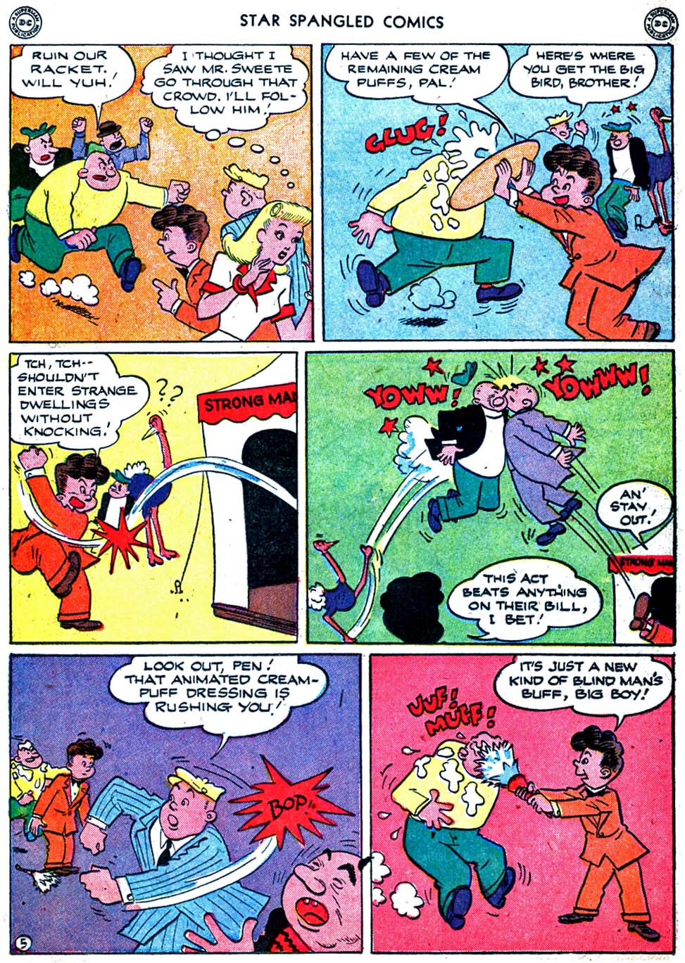 Read online Star Spangled Comics comic -  Issue #33 - 32
