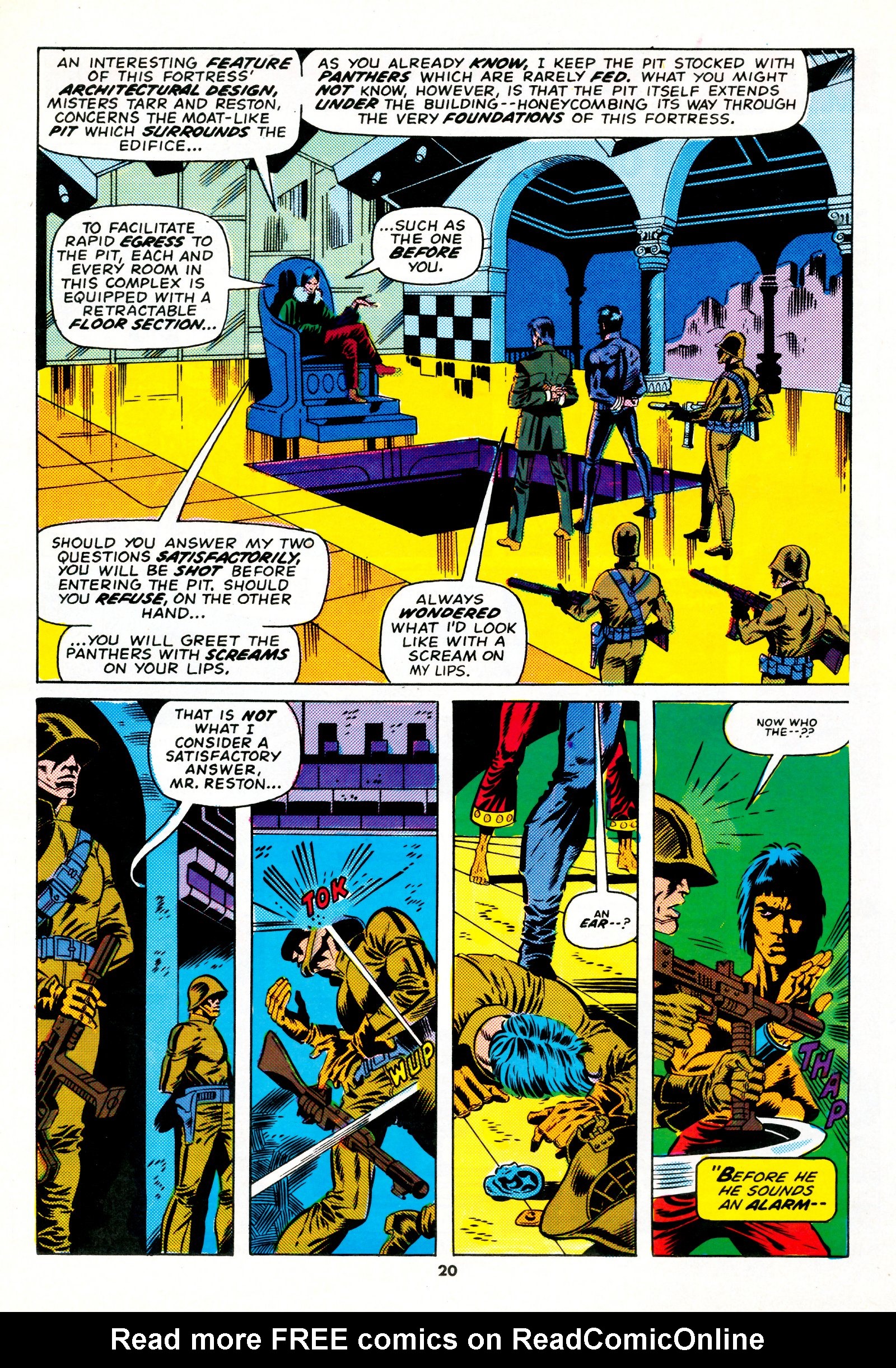 Read online Action Force comic -  Issue #24 - 23