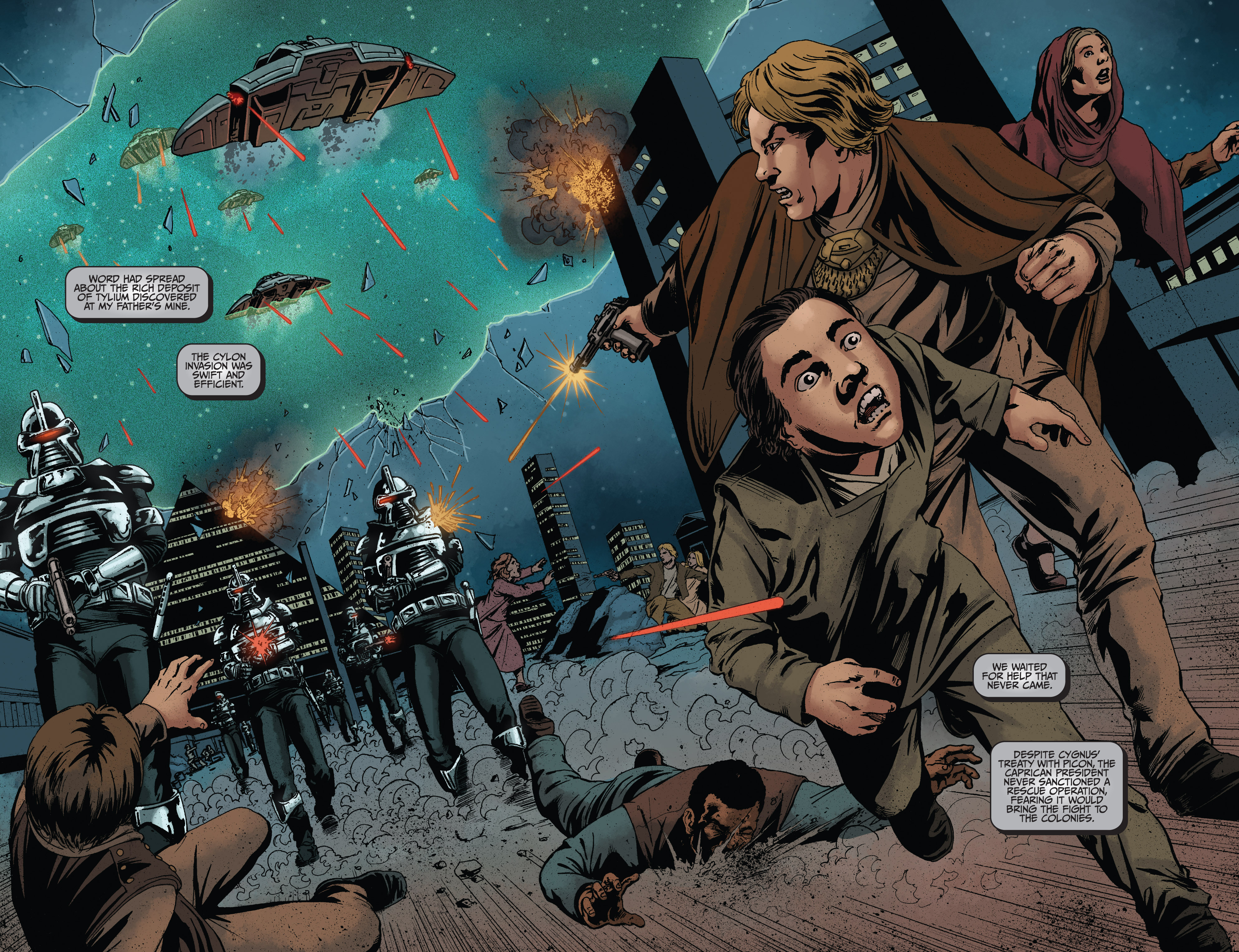 Read online Classic Battlestar Galactica (2013) comic -  Issue # _Annual 2014 - 14