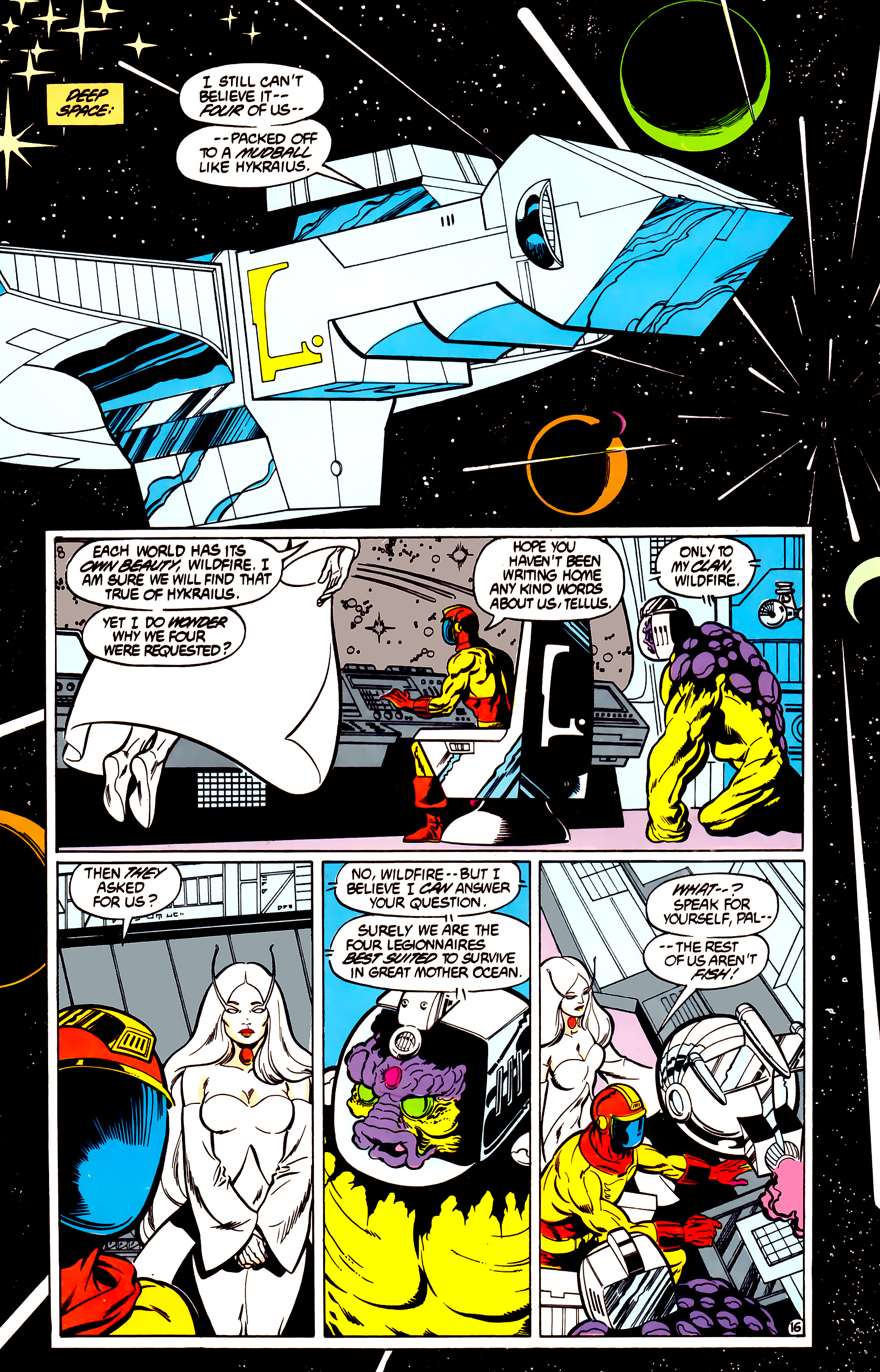 Legion of Super-Heroes (1984) 29 Page 17