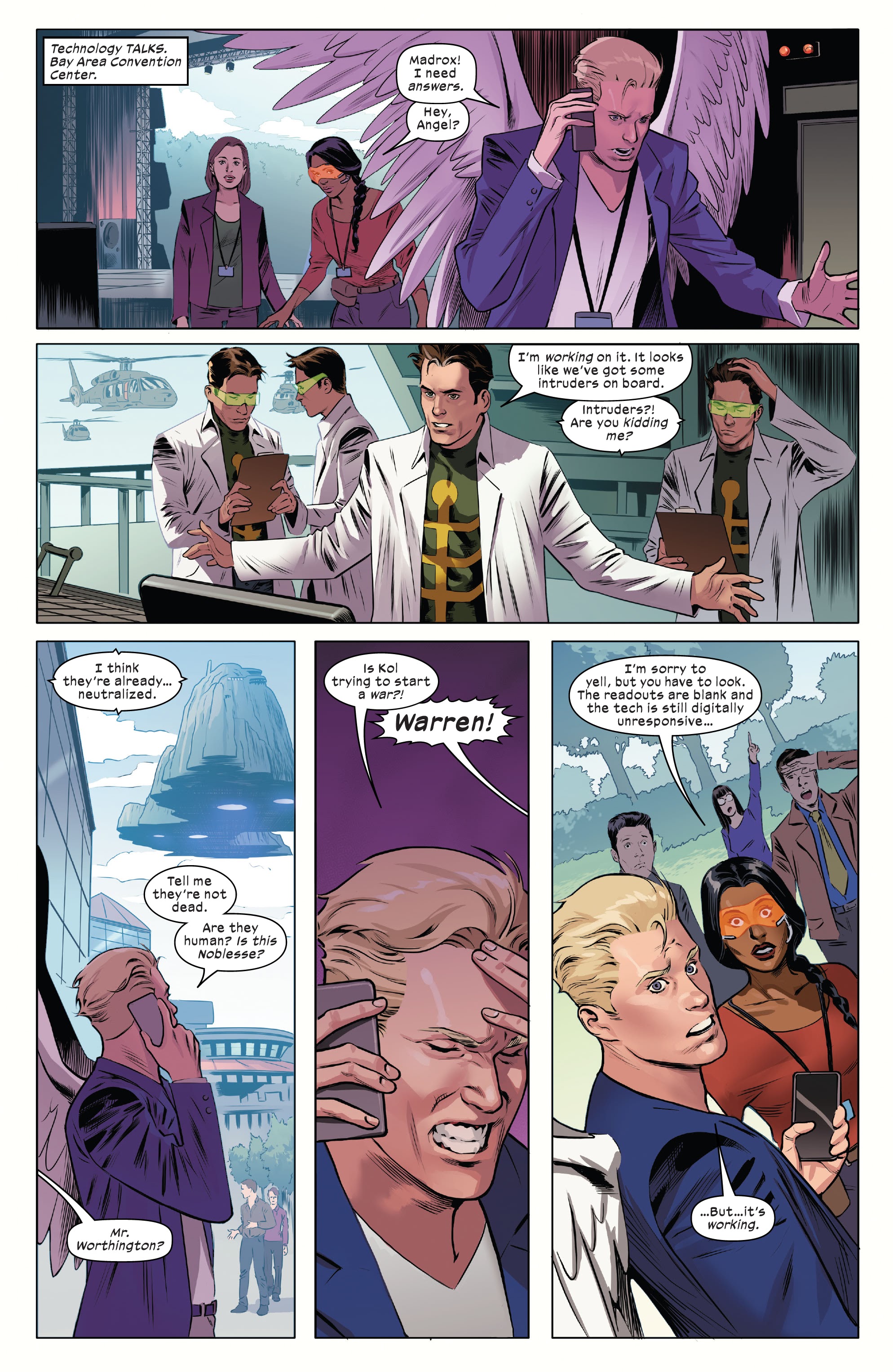Read online X-Corp comic -  Issue #4 - 2