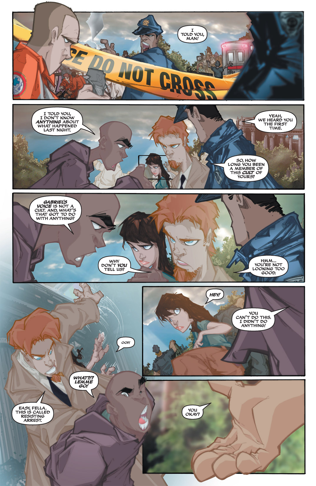 Read online Michael Turner's Soulfire: New World Order comic -  Issue #1 - 14