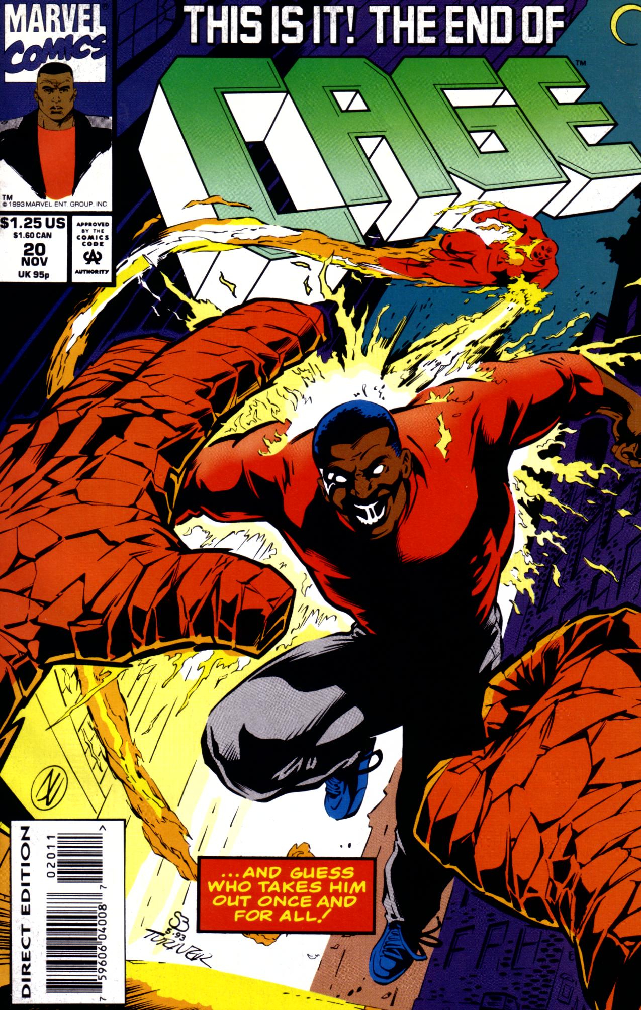 Read online Cage (1992) comic -  Issue #20 - 1