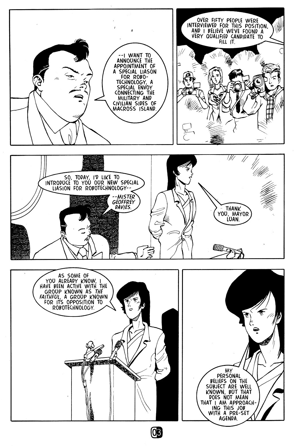 Read online Robotech: Return to Macross comic -  Issue #21 - 5