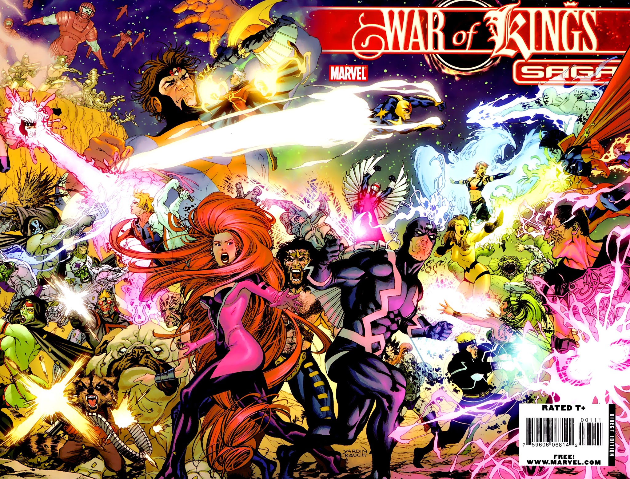 Read online War of Kings Saga comic -  Issue # Full - 1