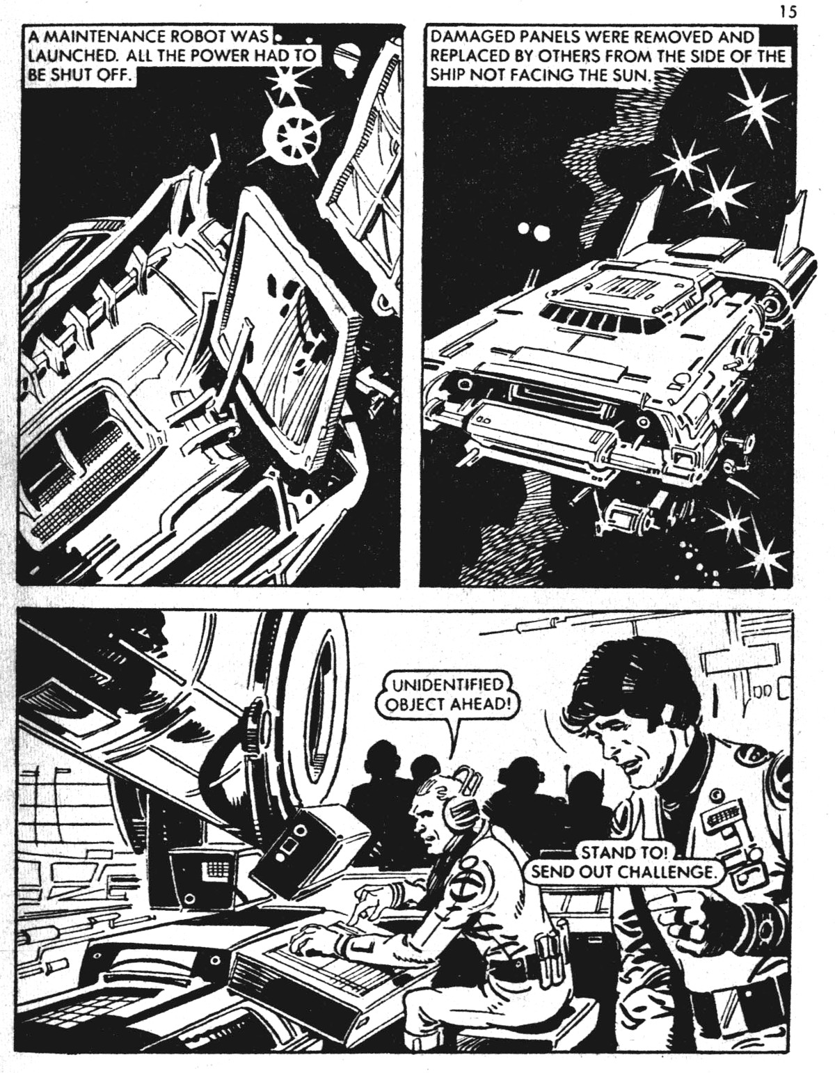 Read online Starblazer comic -  Issue #10 - 15