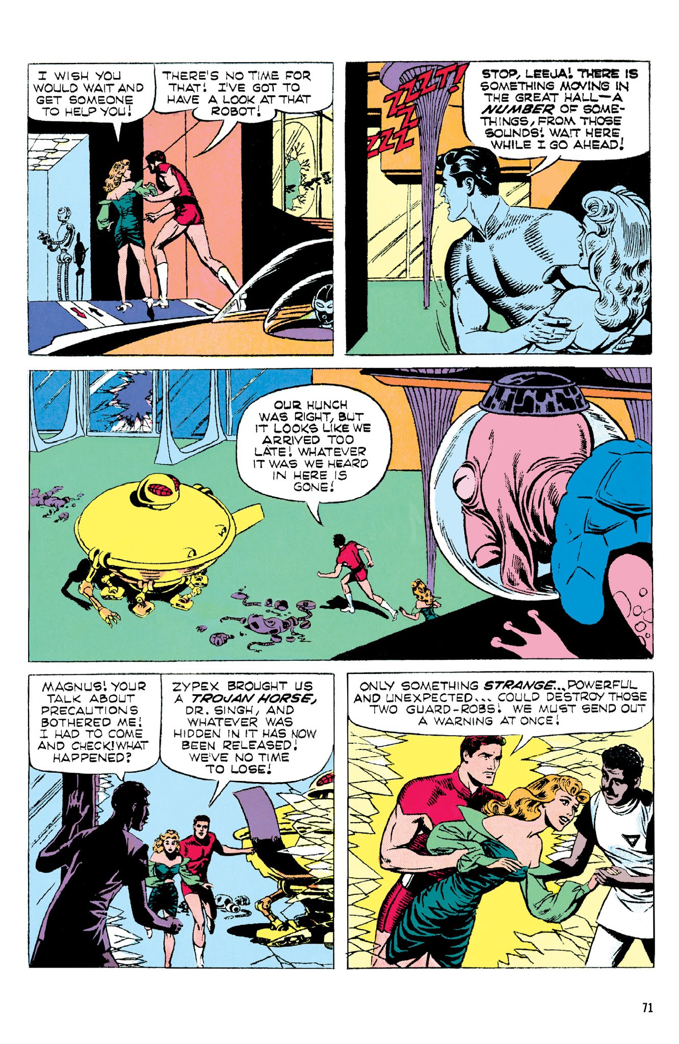 Read online Magnus, Robot Fighter Archives comic -  Issue # TPB 3 (Part 1) - 71