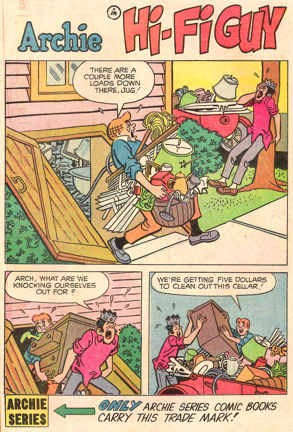 Read online Archie's TV Laugh-Out comic -  Issue #6 - 51