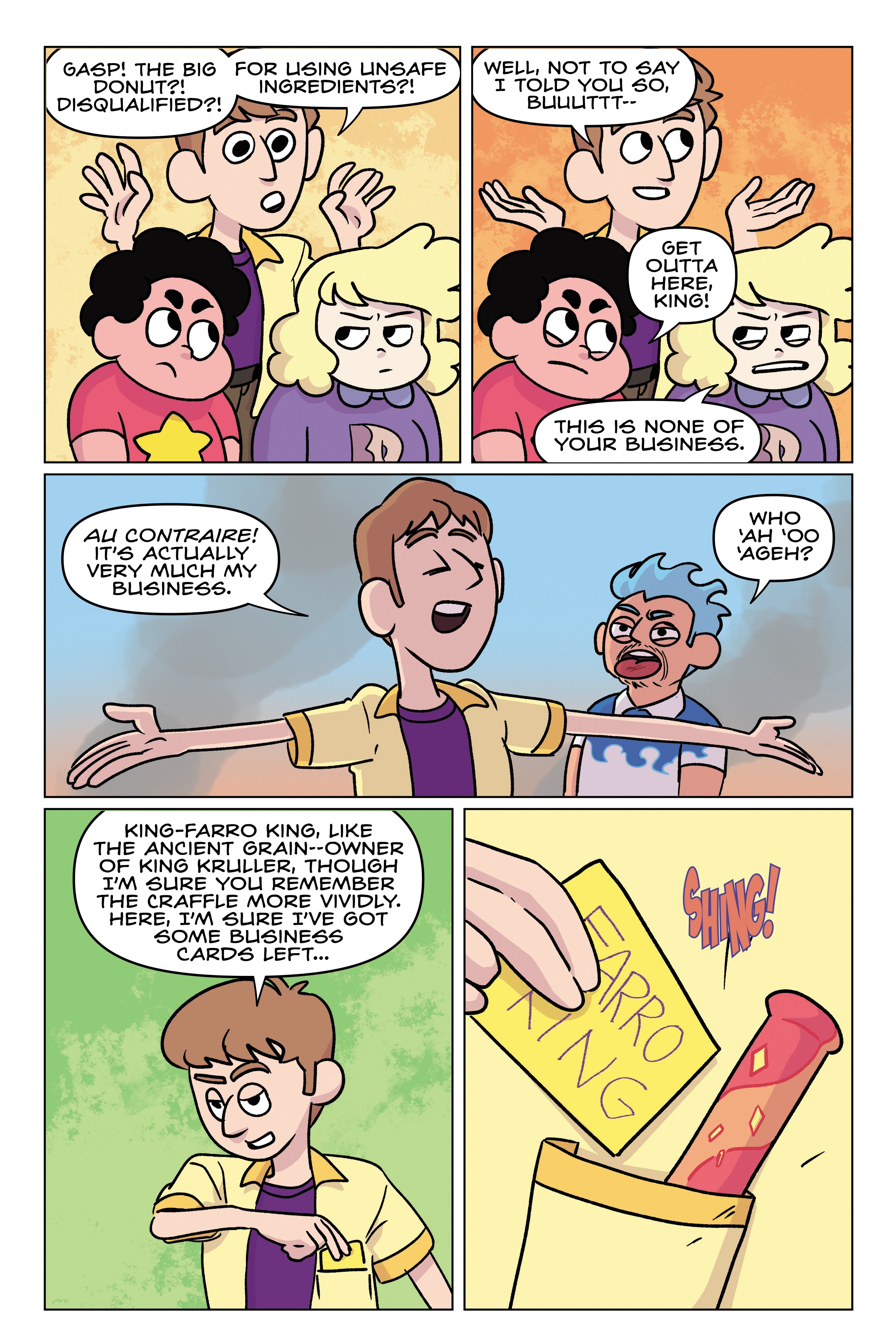 Read online Steven Universe: Ultimate Dough-Down comic -  Issue # TPB - 121