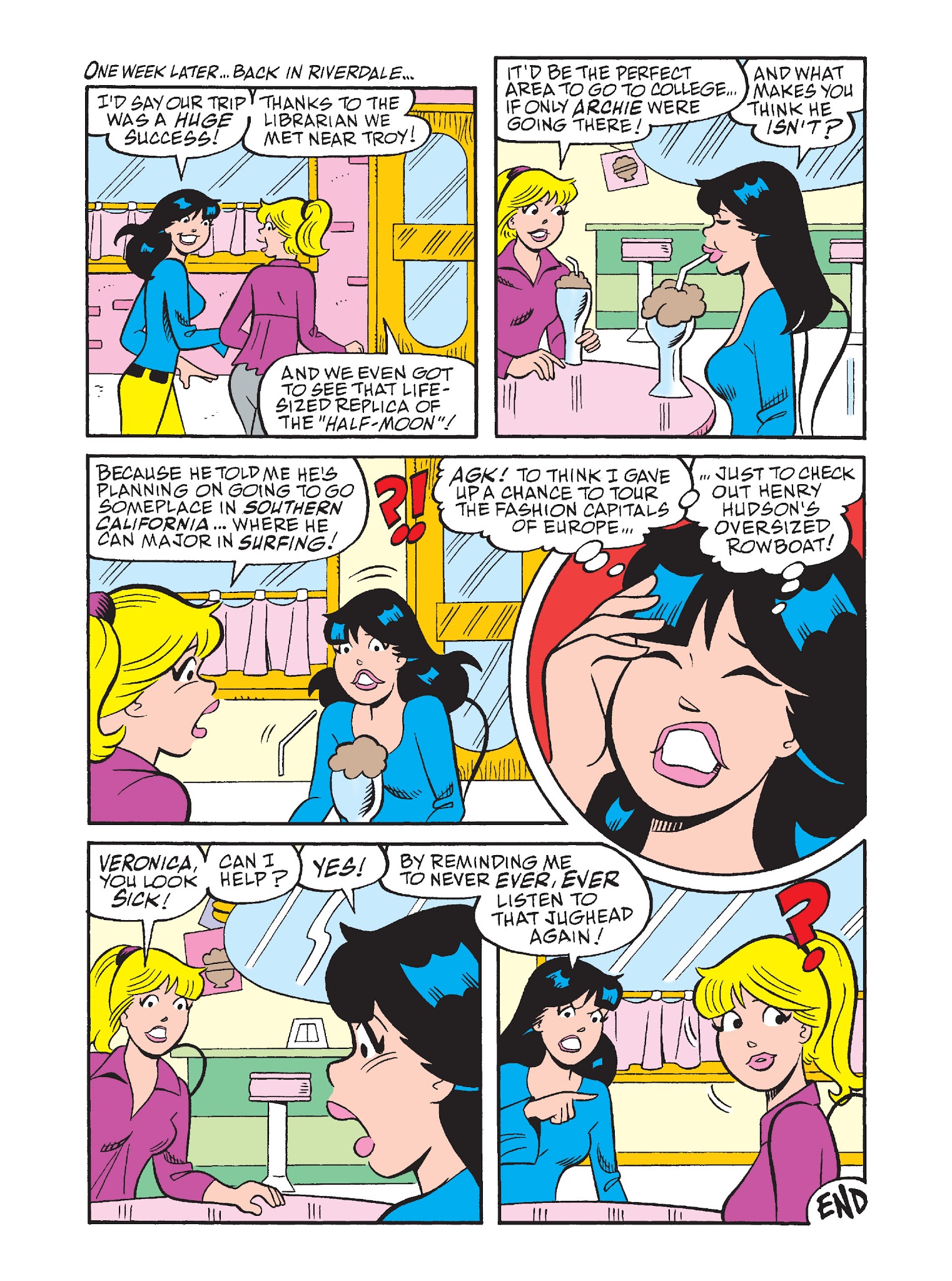 Read online Betty and Veronica Double Digest comic -  Issue #157 - 7