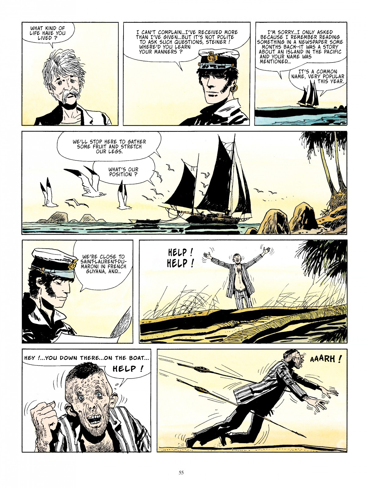 Read online Corto Maltese comic -  Issue # TPB 3 - 43