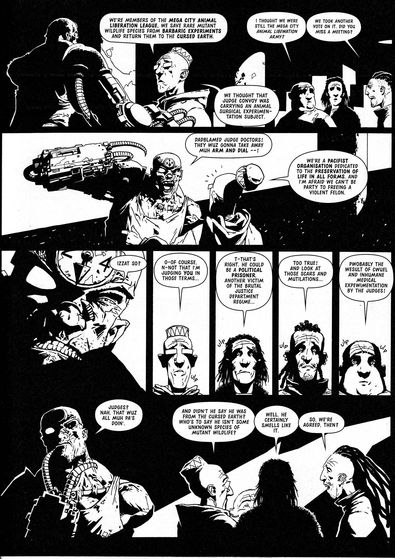Read online Judge Dredd Megazine (vol. 3) comic -  Issue #69 - 19
