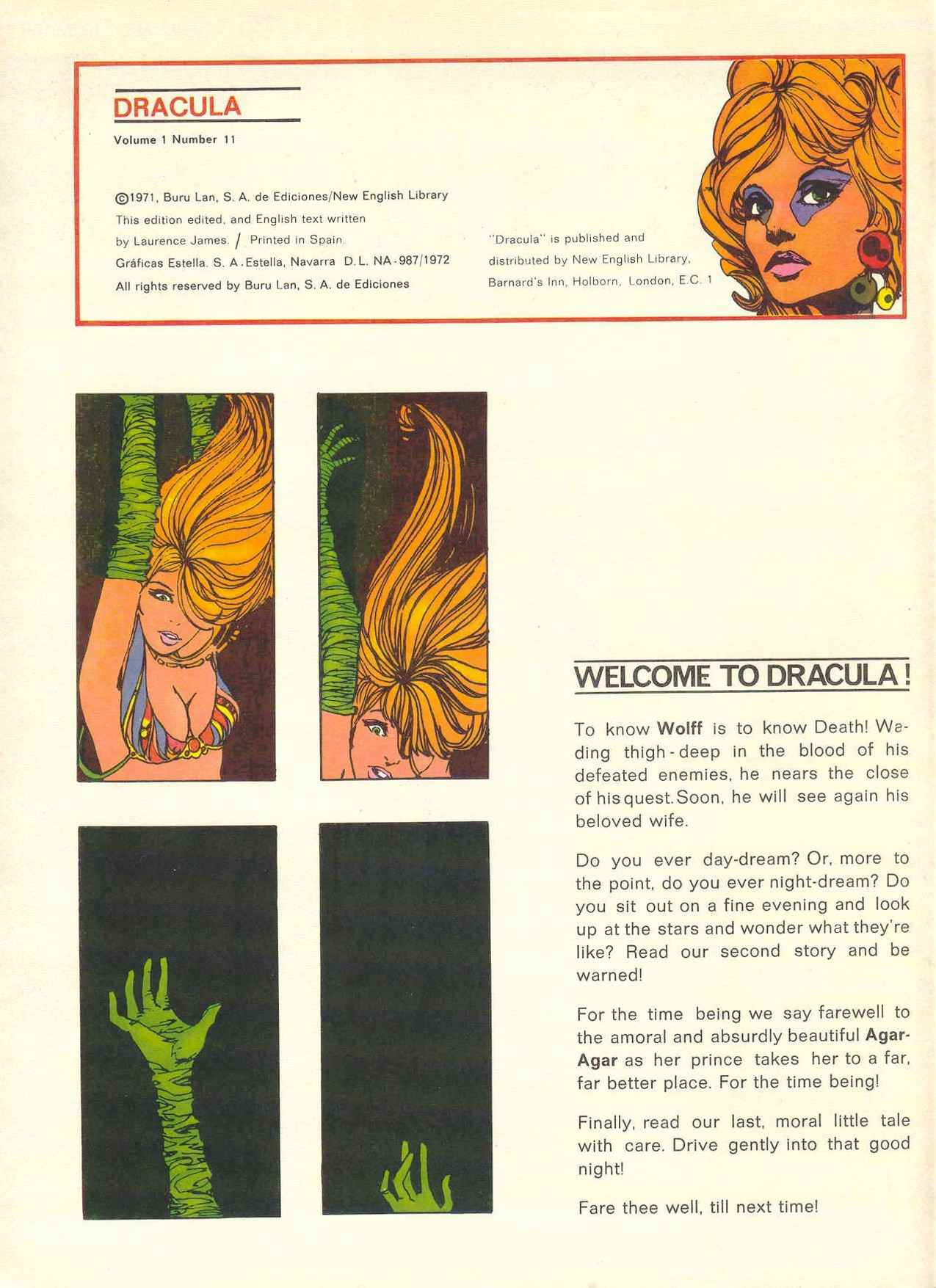 Read online Dracula (1971) comic -  Issue #11 - 2