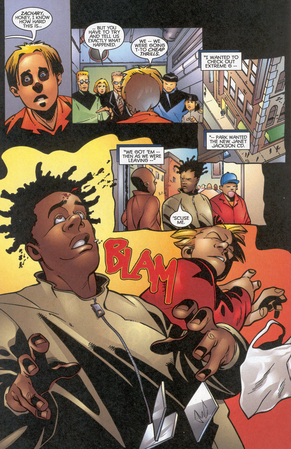 Read online Troublemakers comic -  Issue #12 - 13