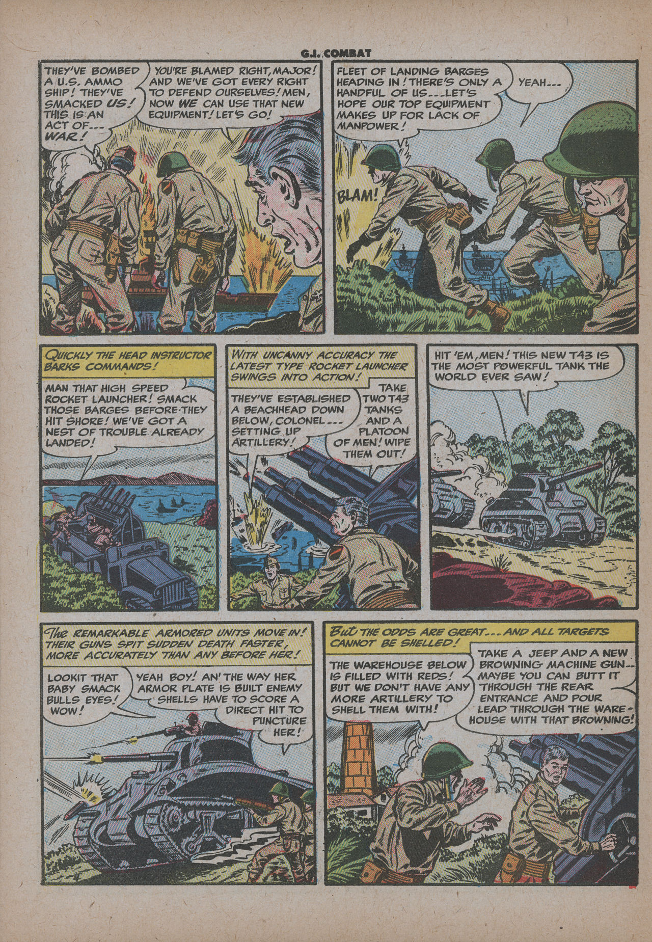 Read online G.I. Combat (1952) comic -  Issue #25 - 30