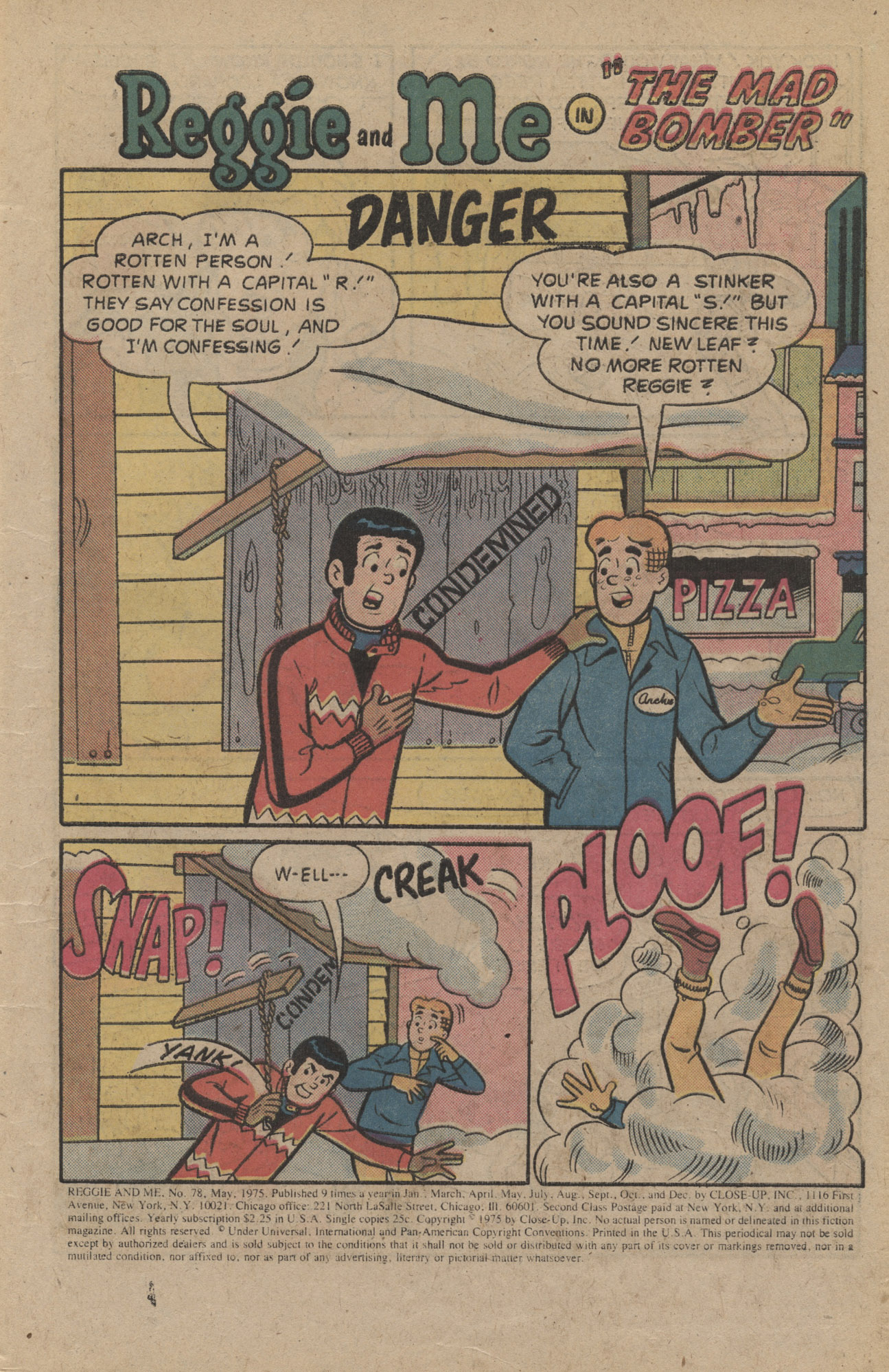 Read online Reggie and Me (1966) comic -  Issue #78 - 3