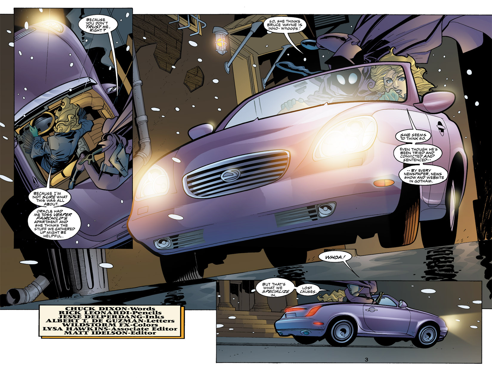 Read online Birds of Prey (1999) comic -  Issue #40 - 3