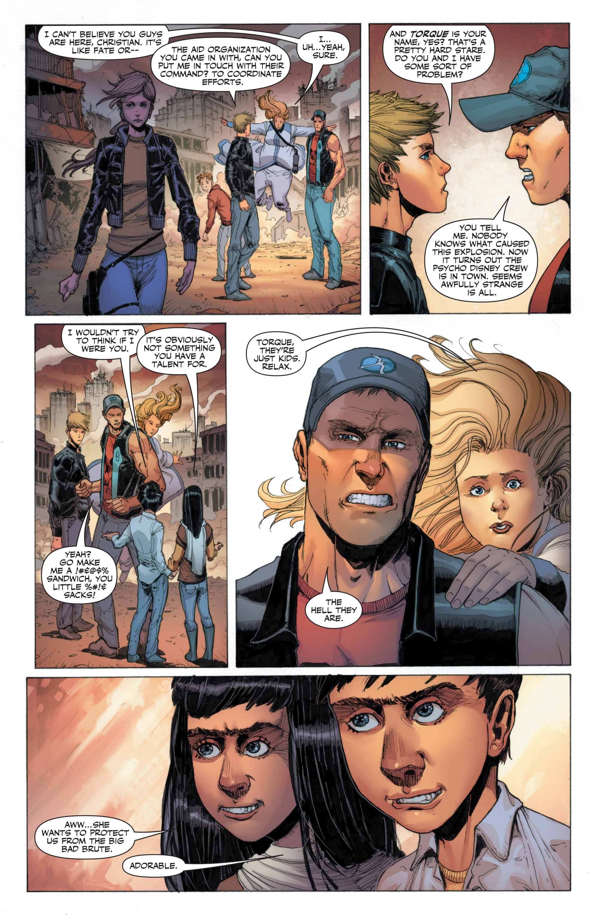 Read online Armor Hunters: Harbinger comic -  Issue # TPB - 24