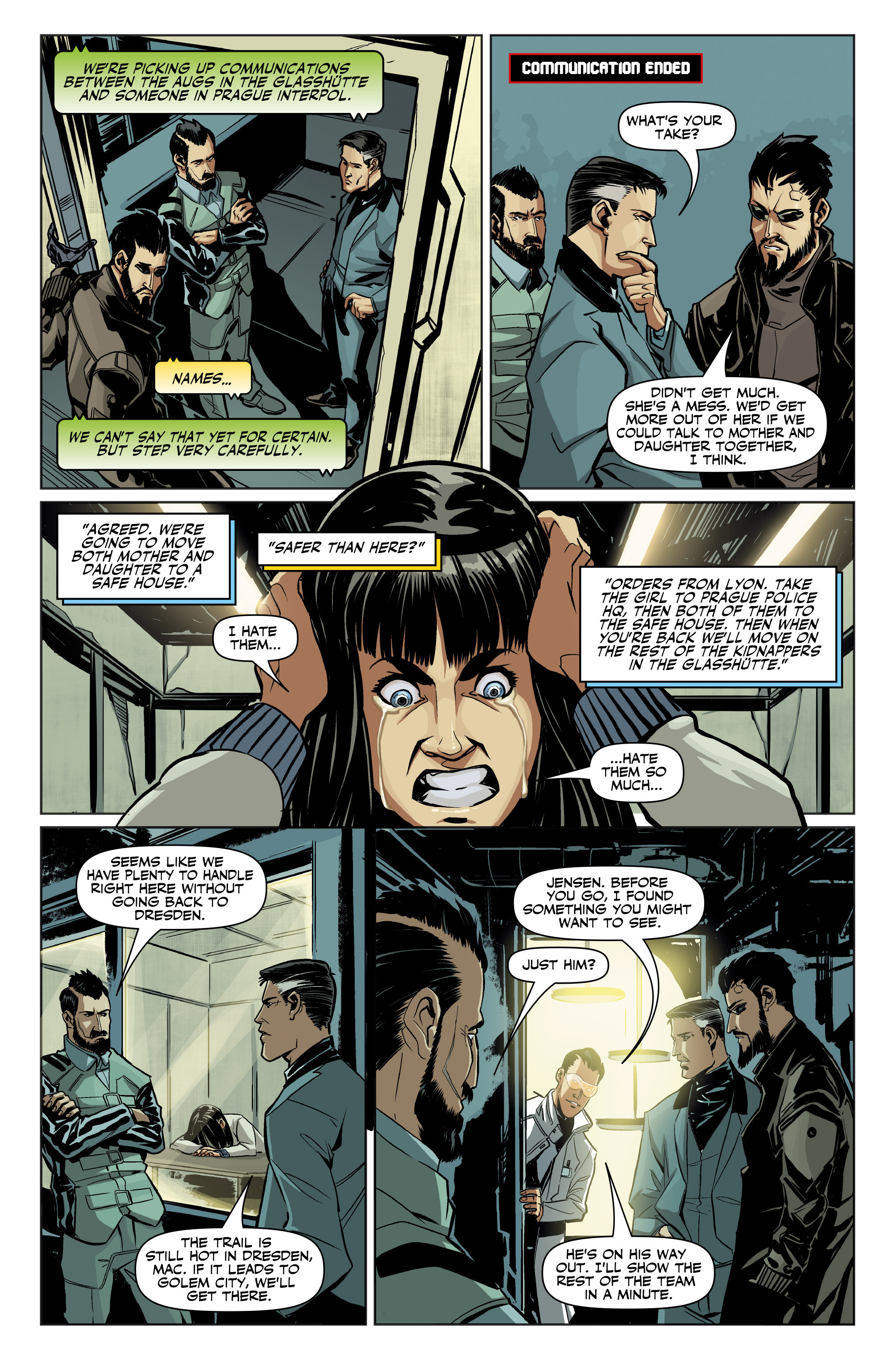 Read online Deus Ex: Children's Crusade comic -  Issue #3 - 15