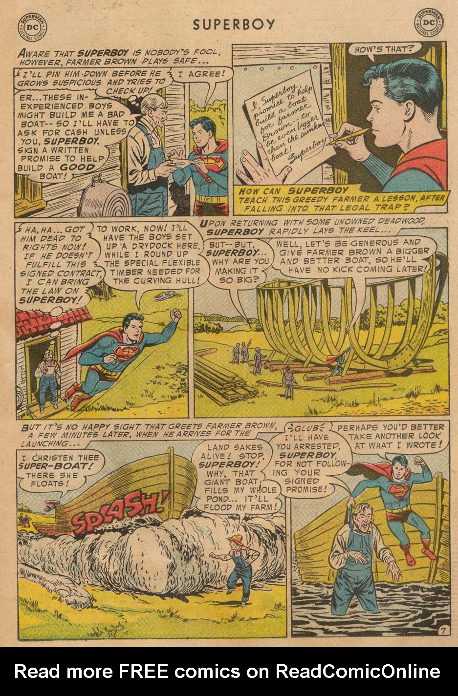 Read online Superboy (1949) comic -  Issue #43 - 17