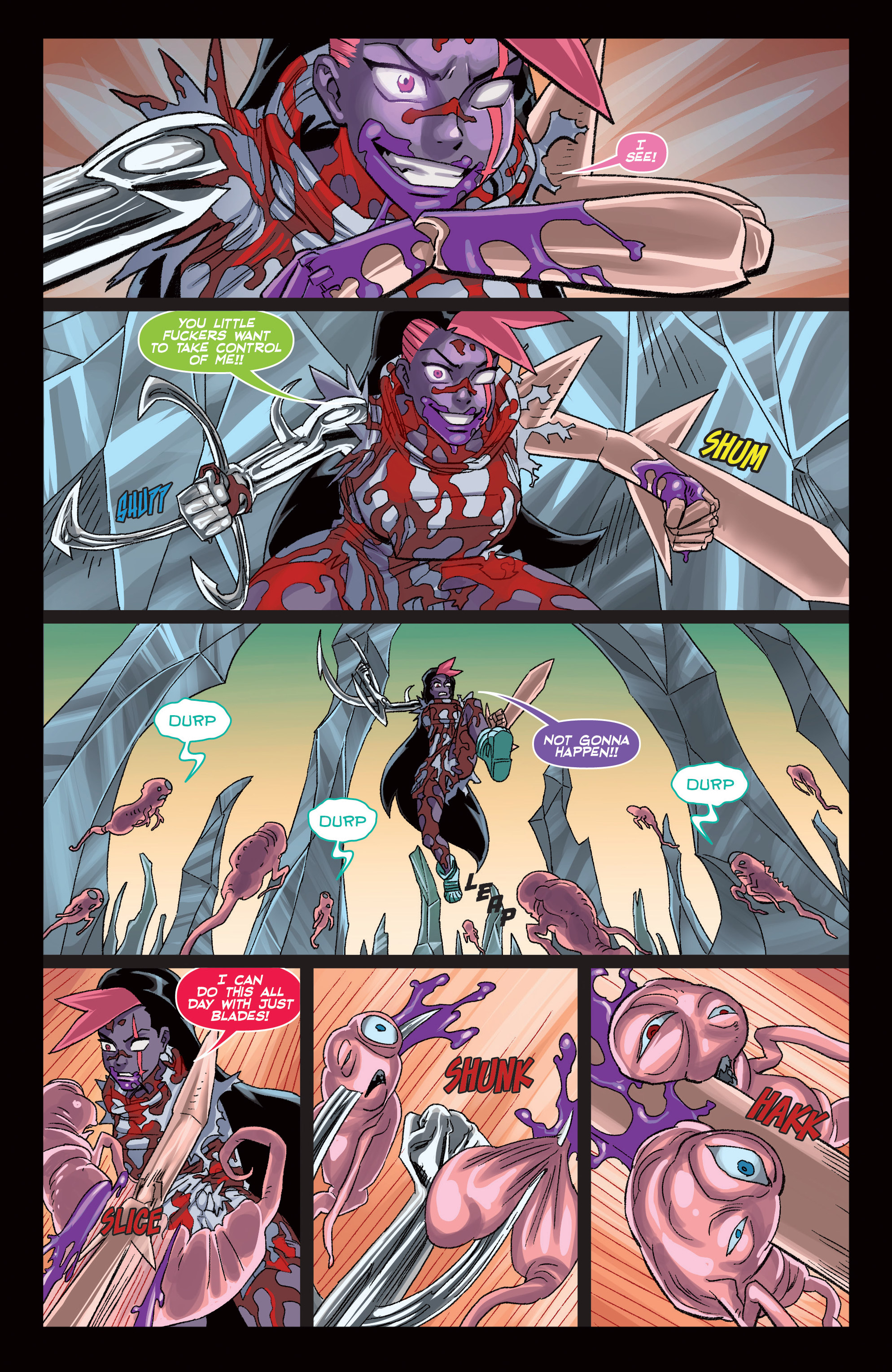 Read online Amalgama: Space Zombie comic -  Issue #2 - 10