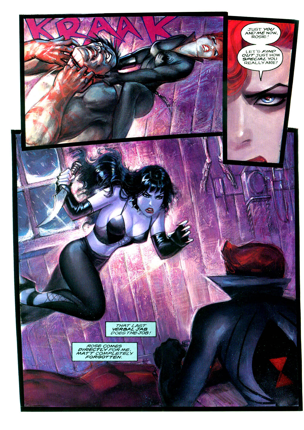 Read online Marvel Graphic Novel comic -  Issue #75 - Daredevil Black Widow - Abattoir - 53