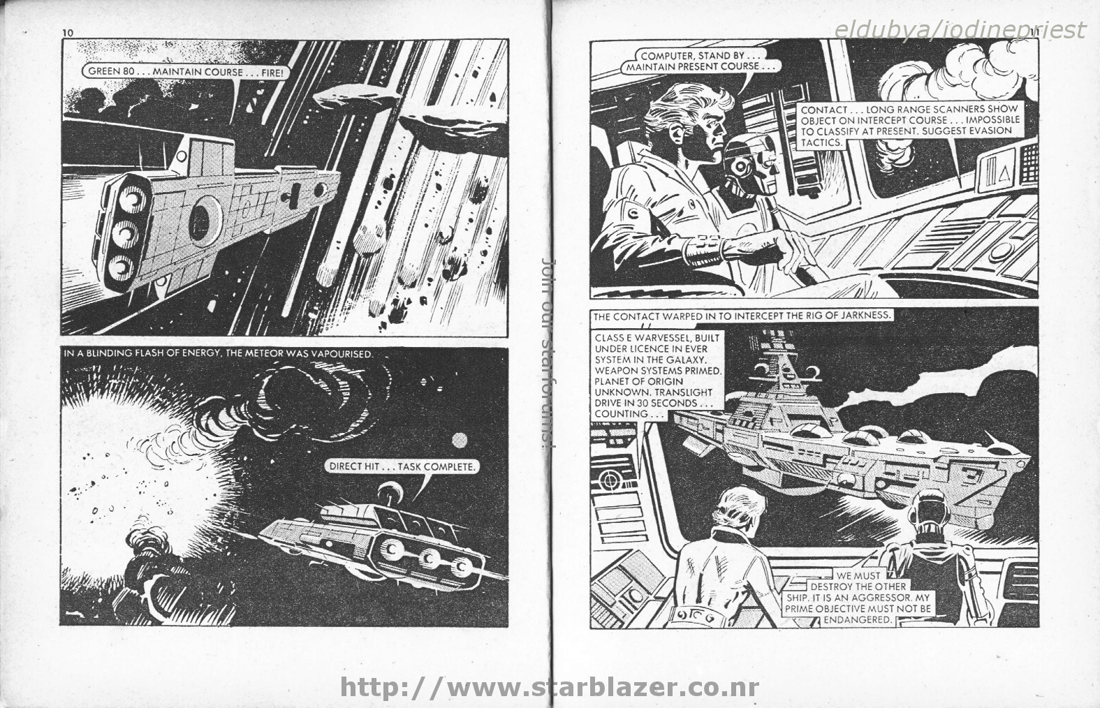 Read online Starblazer comic -  Issue #35 - 7