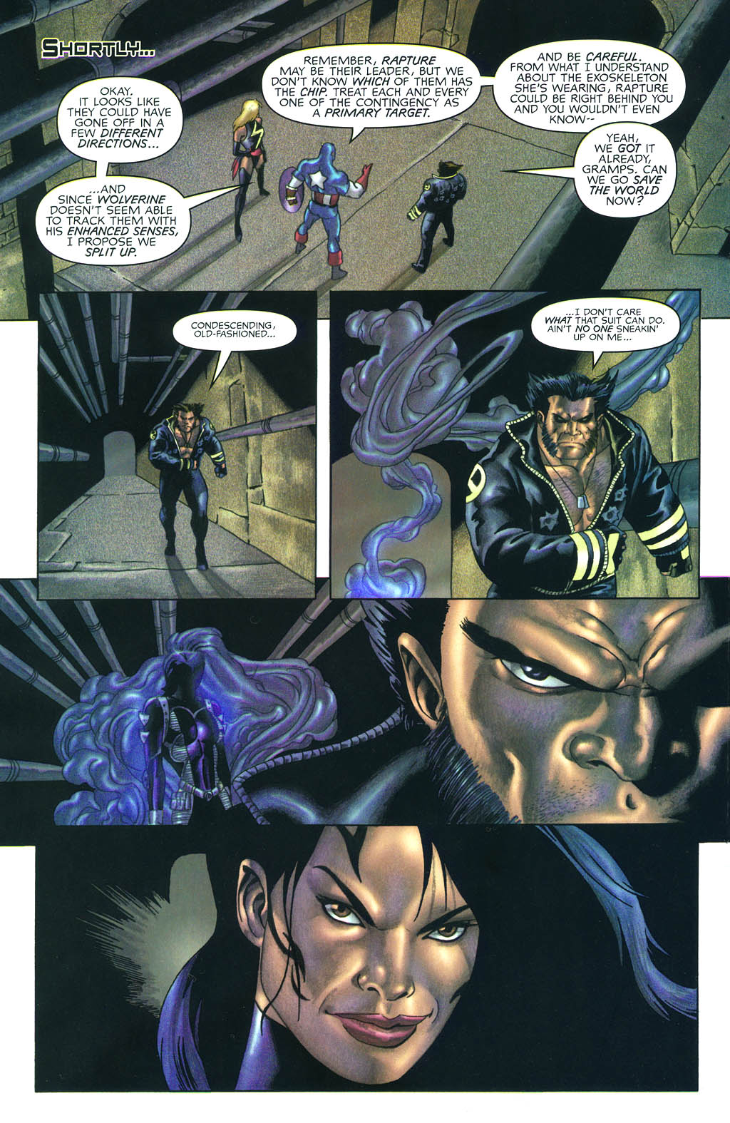 Read online Wolverine/Captain America comic -  Issue #2 - 9