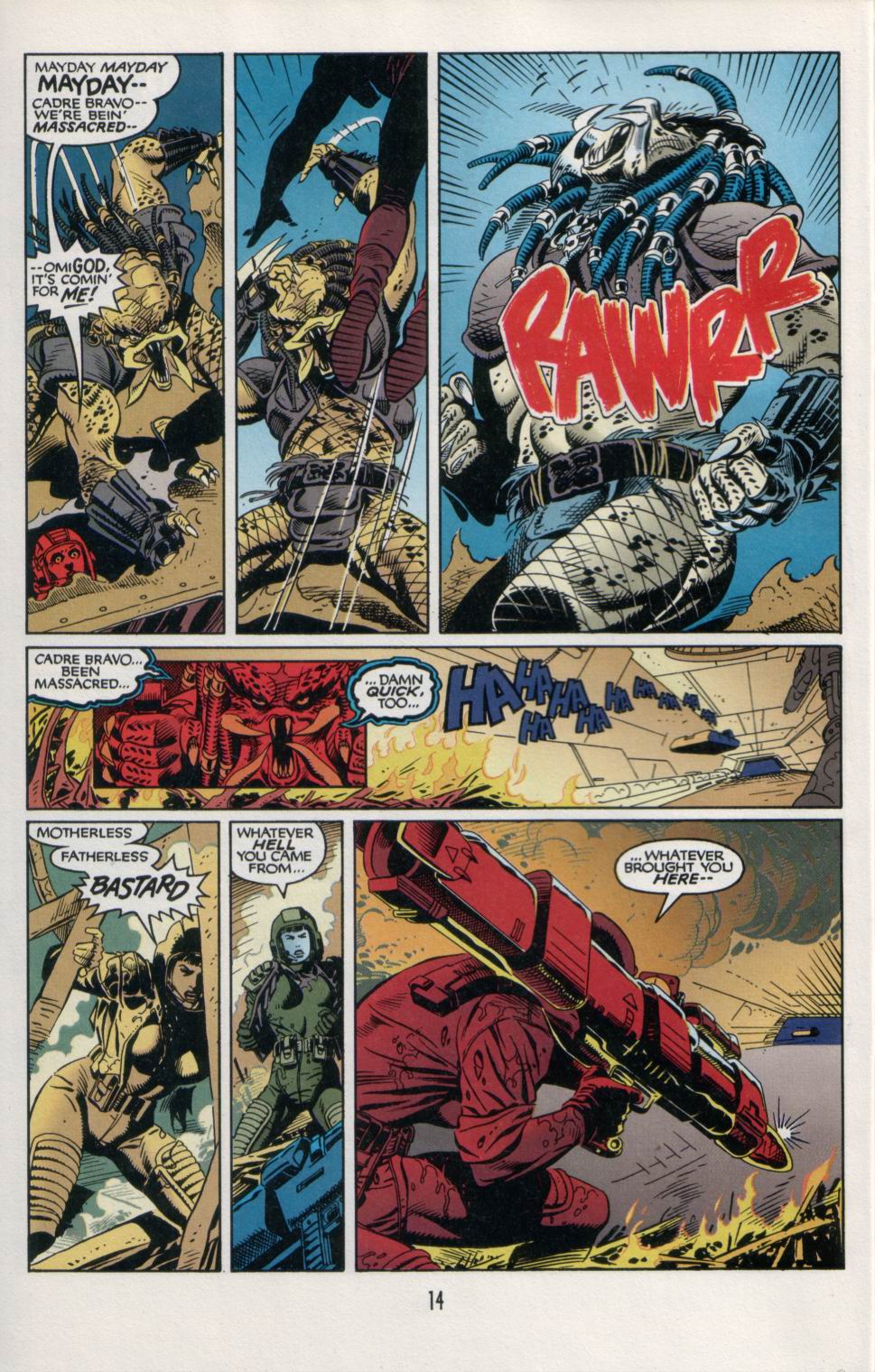 Aliens/Predator: The Deadliest of the Species issue 6 - Page 16