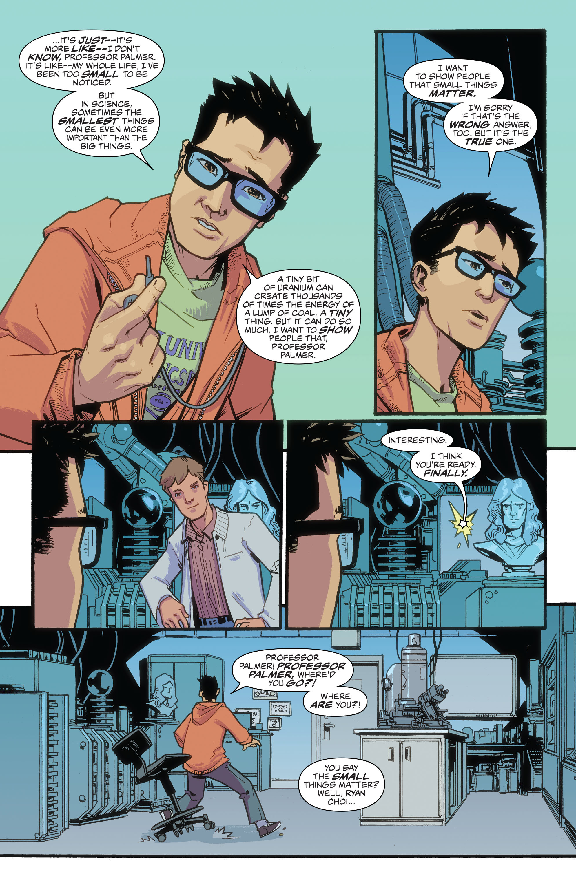 Read online Justice League of America: The Atom Rebirth comic -  Issue # Full - 12