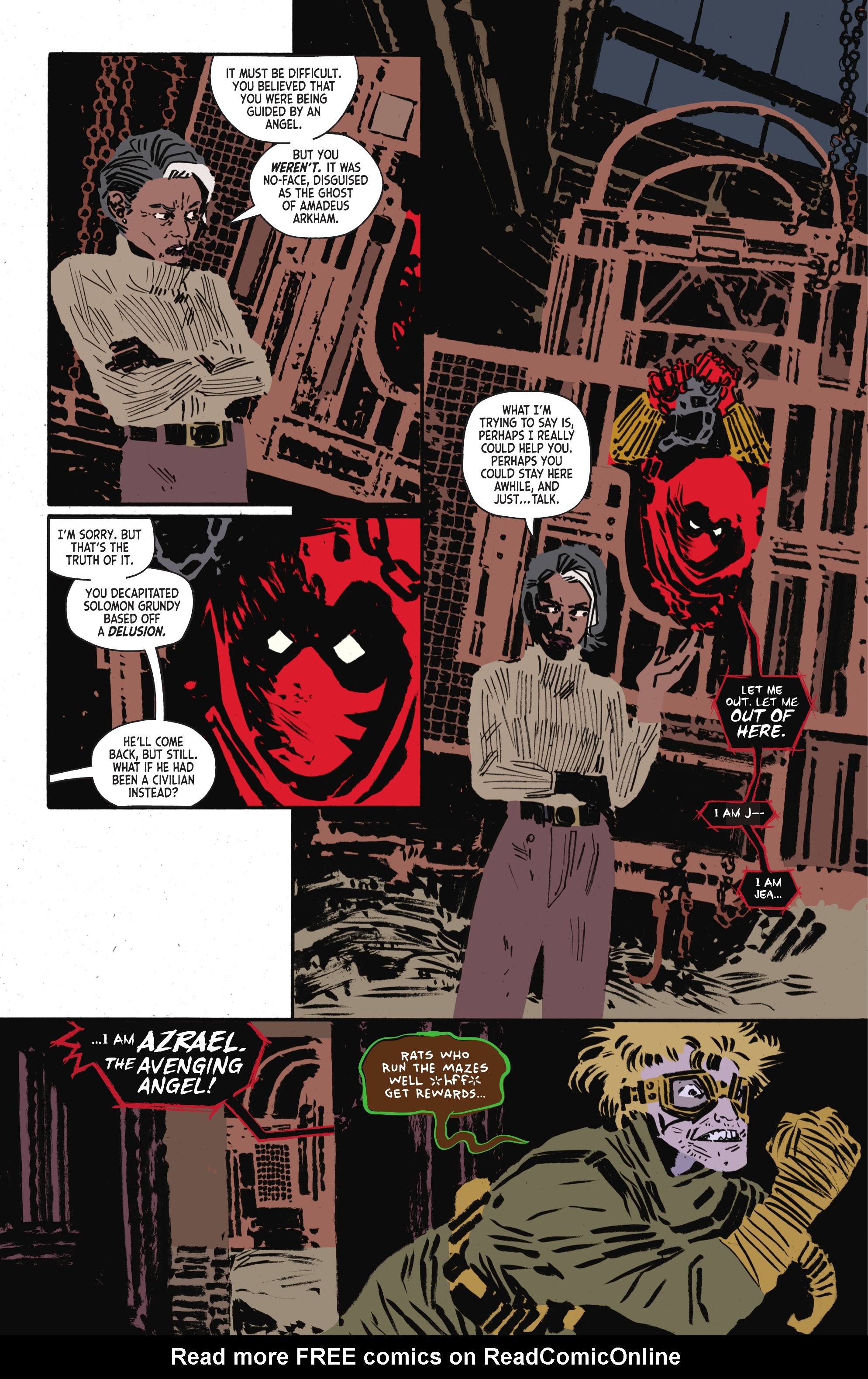 Read online Arkham City: The Order of the World comic -  Issue #6 - 14