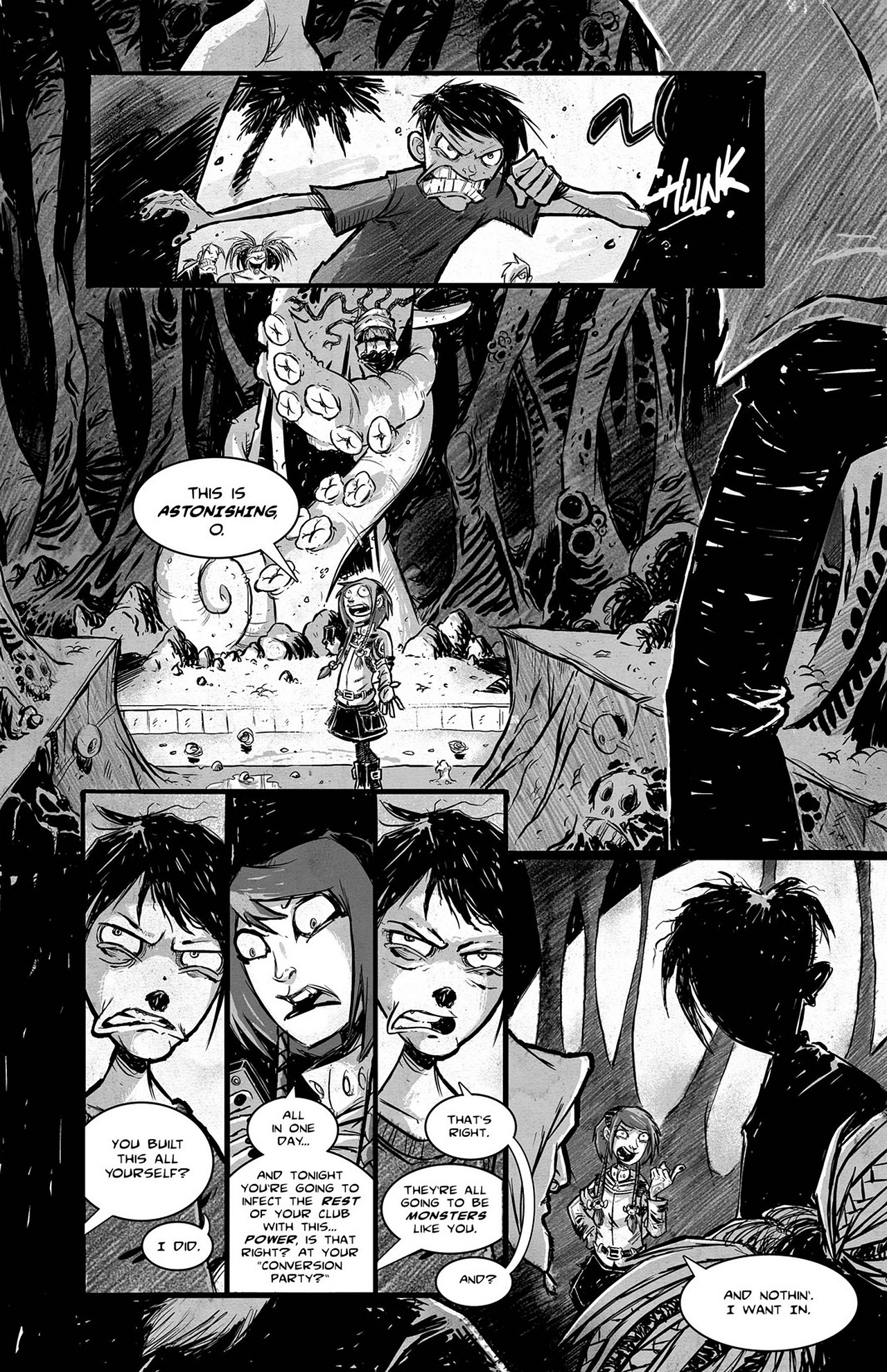 Read online Eldritch! comic -  Issue #5 - 6