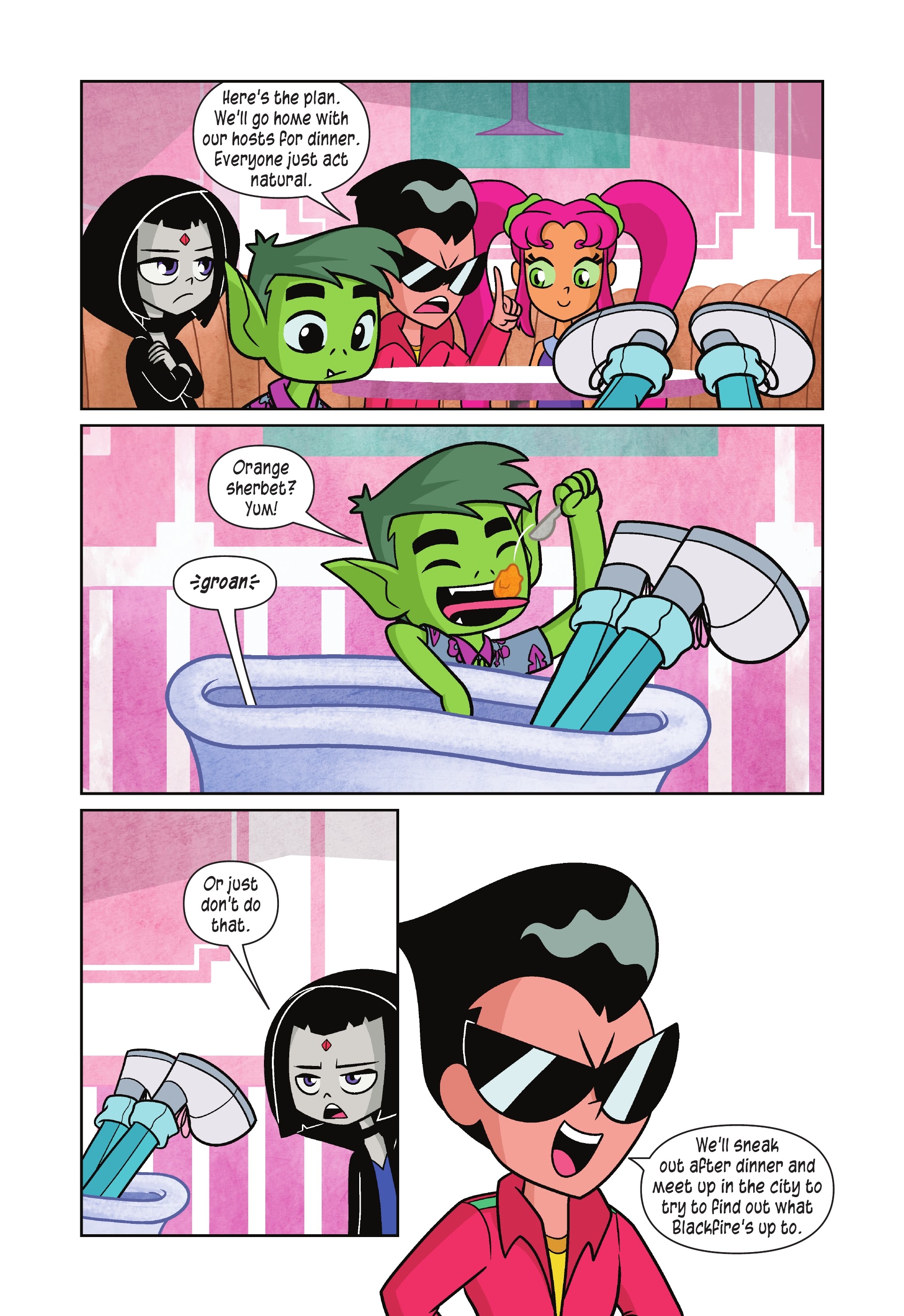 Read online Teen Titans Go!/DC Super Hero Girls: Exchange Students comic -  Issue # TPB (Part 1) - 57