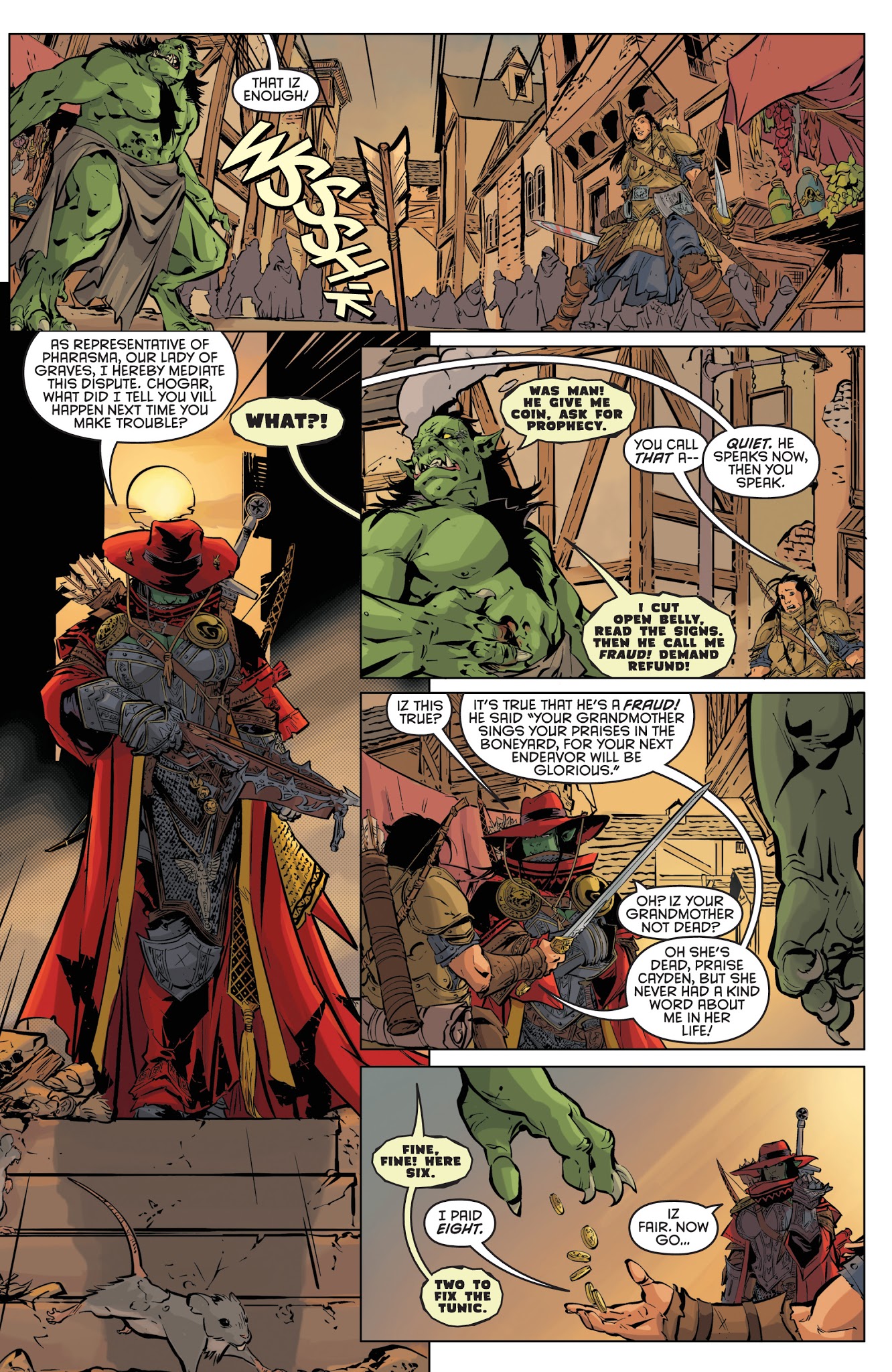 Read online Pathfinder: Spiral Of Bones comic -  Issue #1 - 8