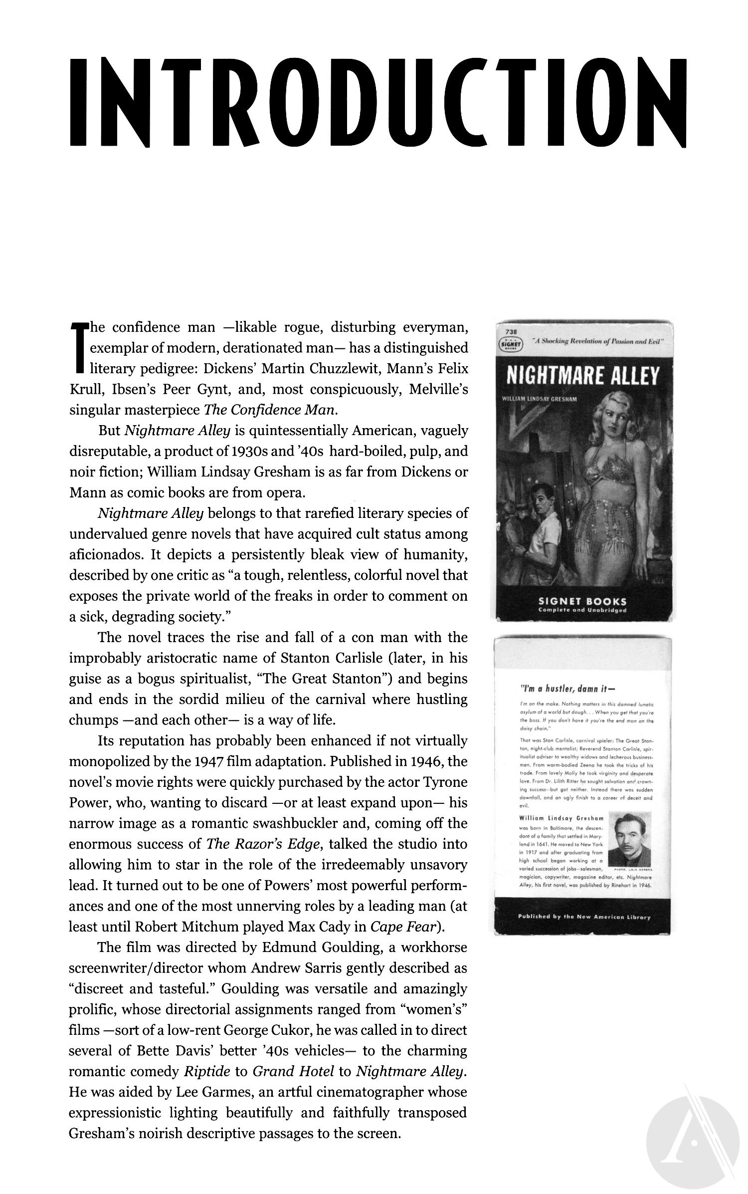 Read online Nightmare Alley comic -  Issue # TPB - 5