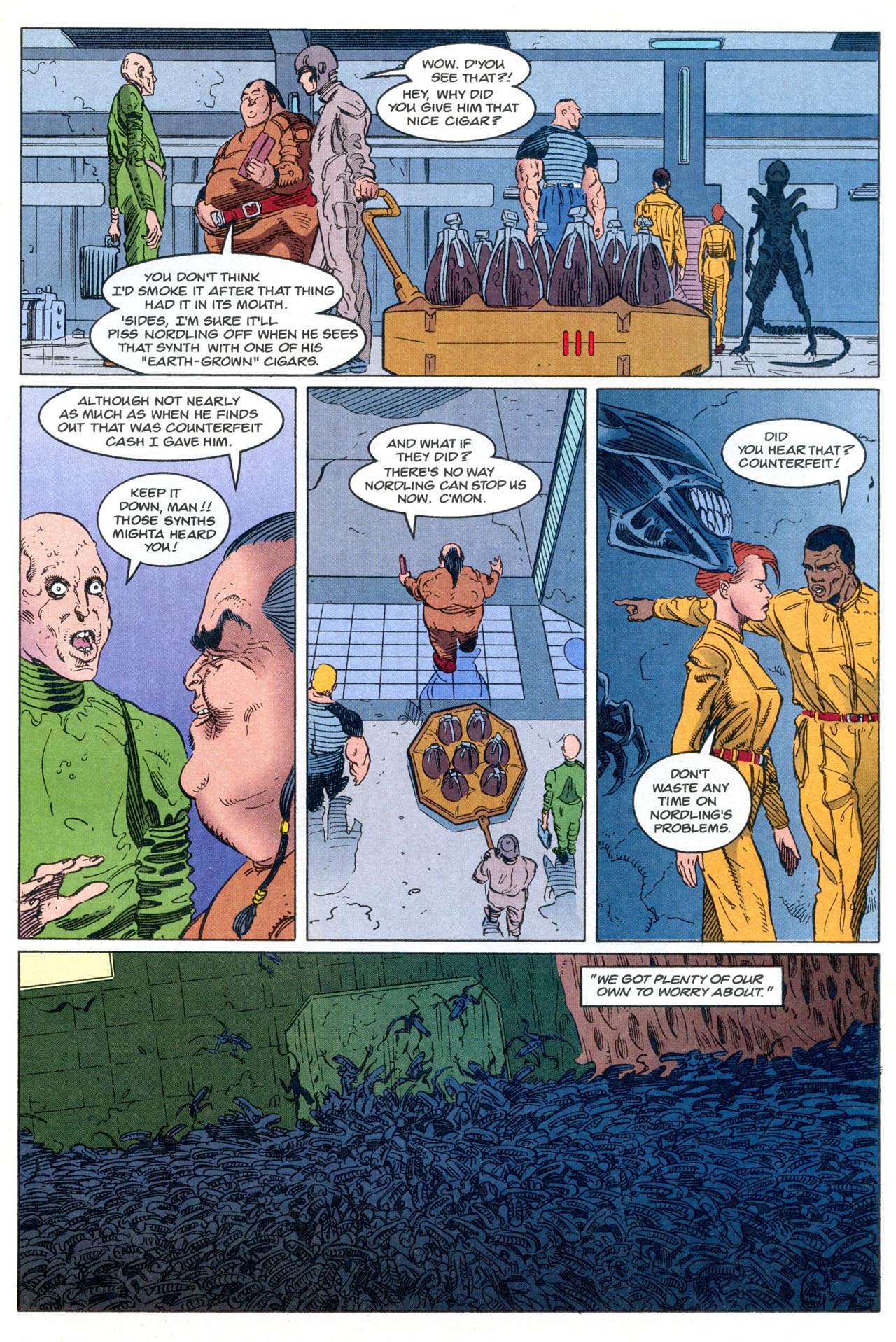 Read online Aliens: Stronghold comic -  Issue #3 - 17