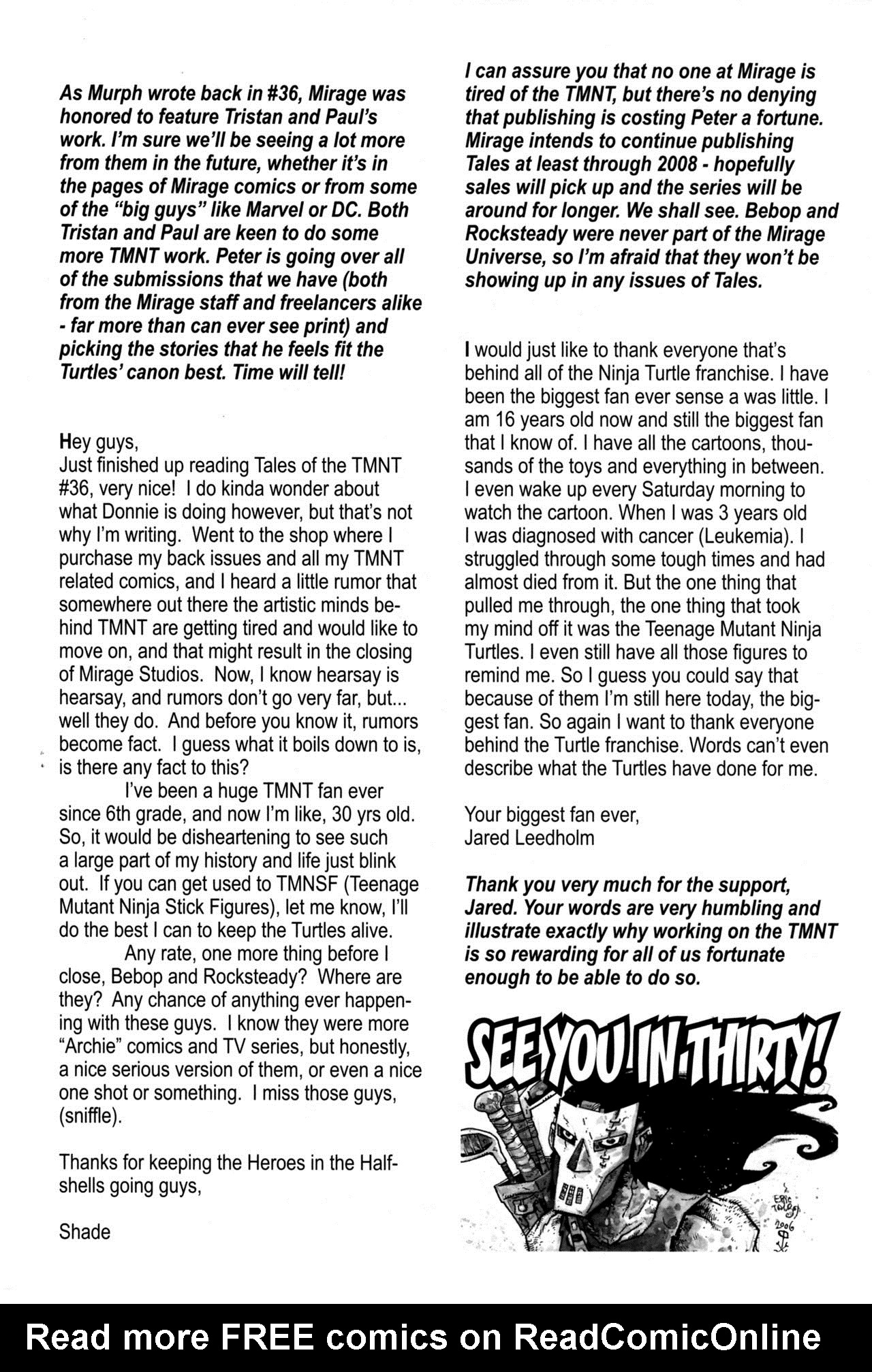 Read online Tales of the TMNT comic -  Issue #38 - 30