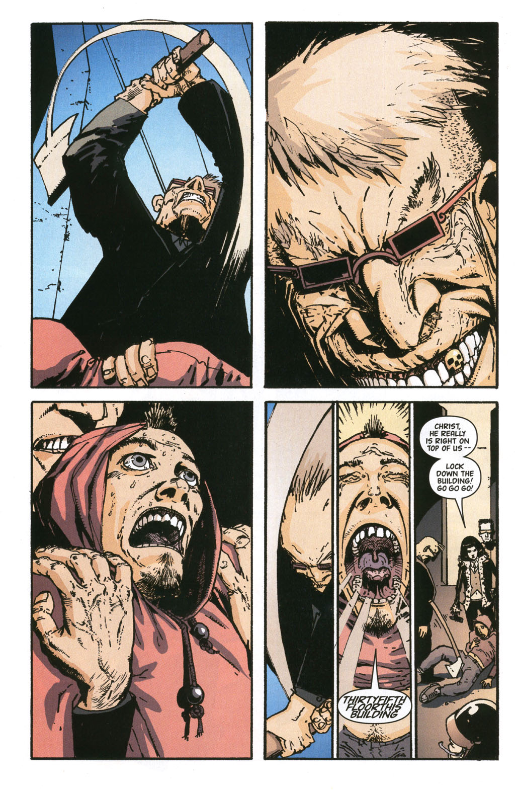 Read online Global Frequency comic -  Issue #7 - 12