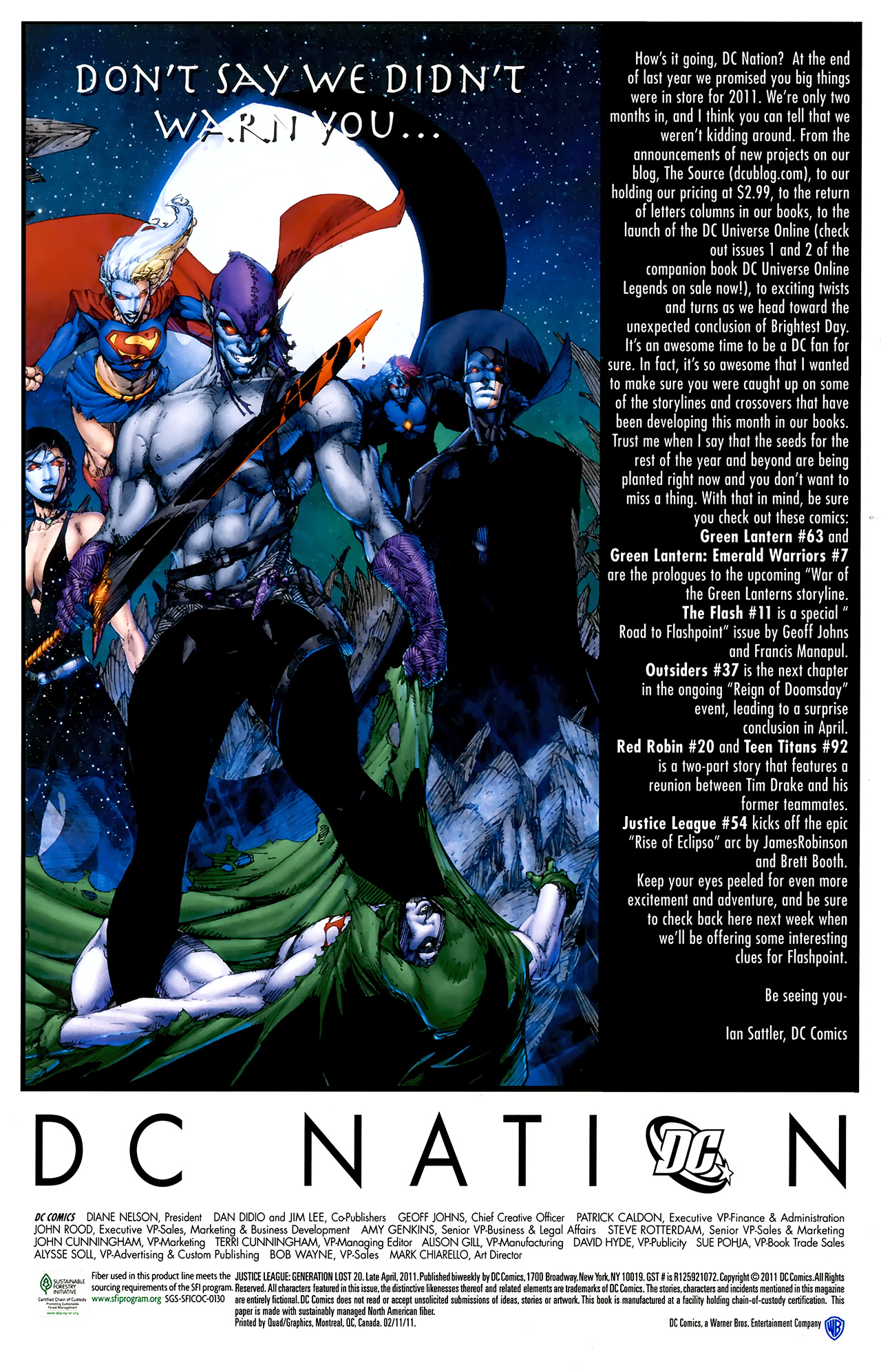 Read online Justice League: Generation Lost comic -  Issue #20 - 23