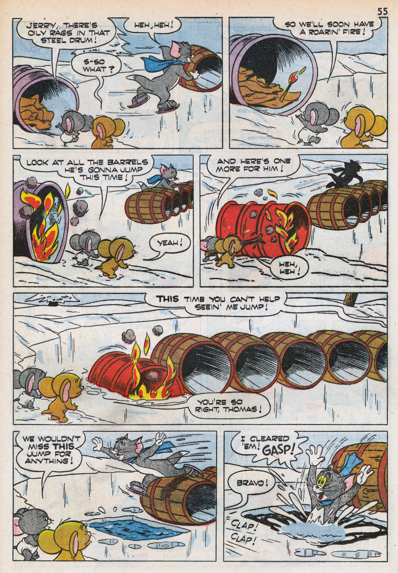 Read online M.G.M.'s Tom and Jerry's Winter Fun comic -  Issue #3 - 58