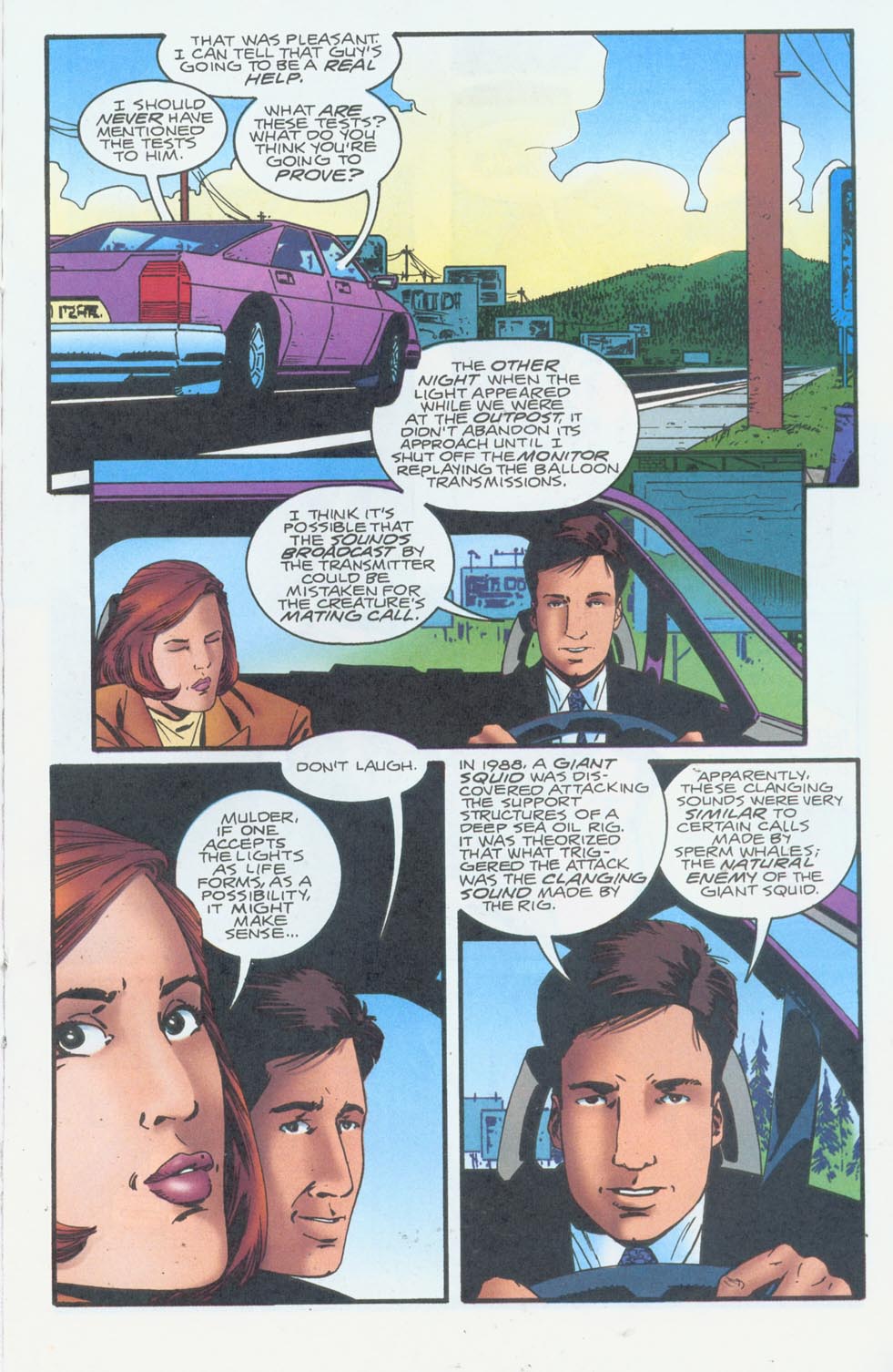 Read online The X-Files (1995) comic -  Issue #19 - 17